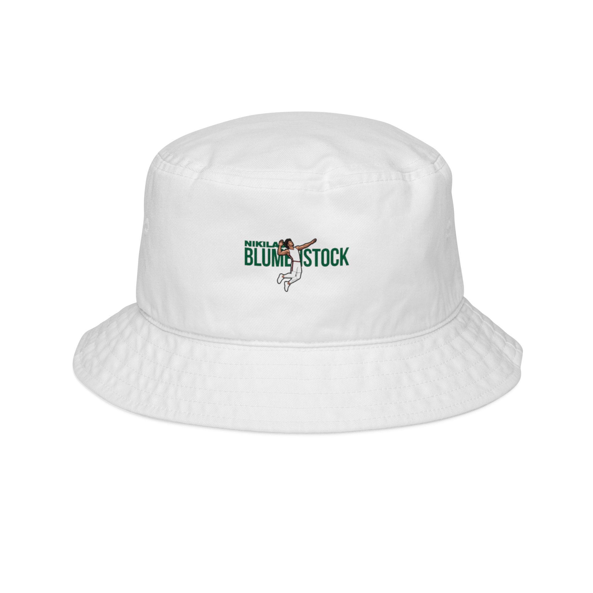 Bucket Hat — character_player_name in White