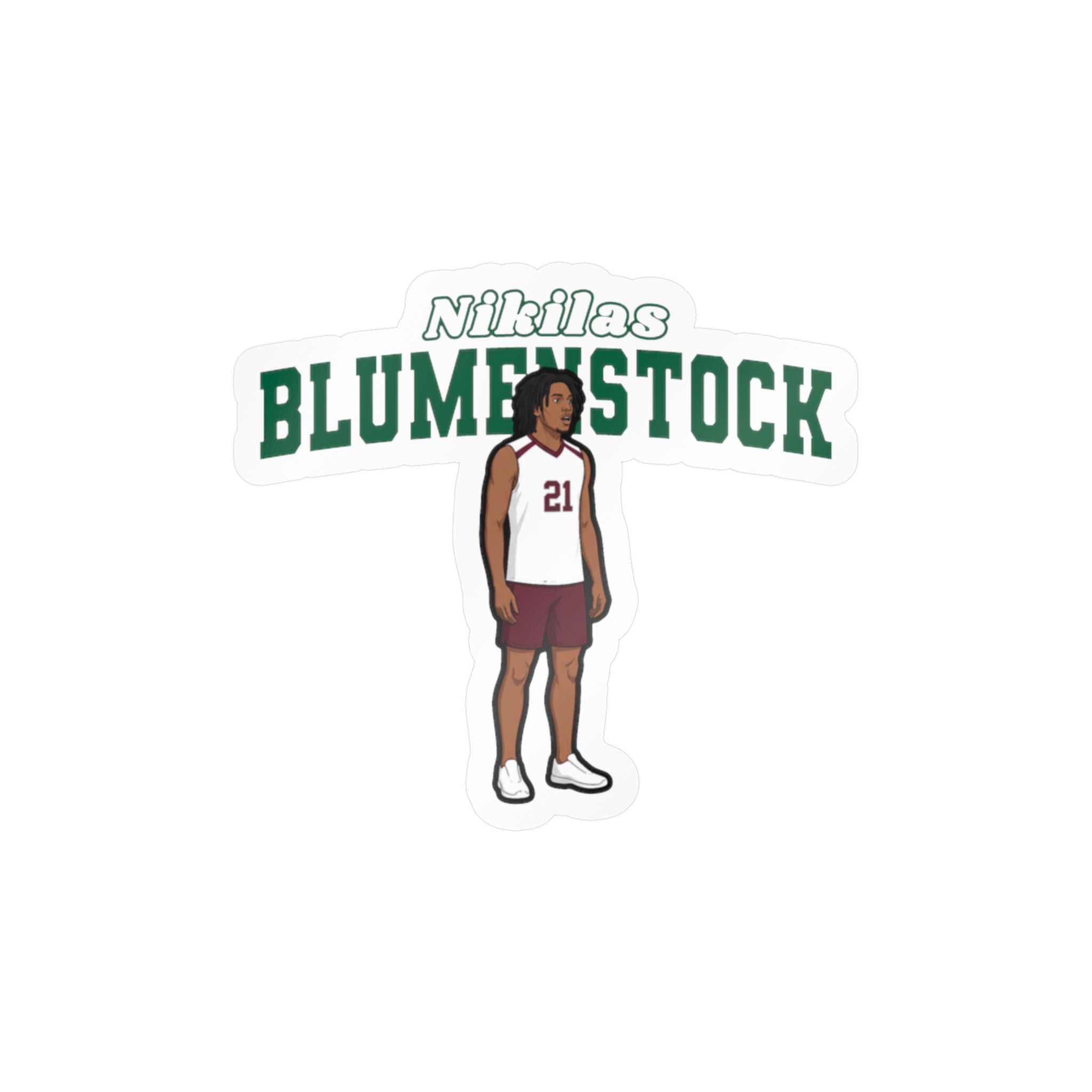 Vinyl Sticker — character_name_arch in Classic