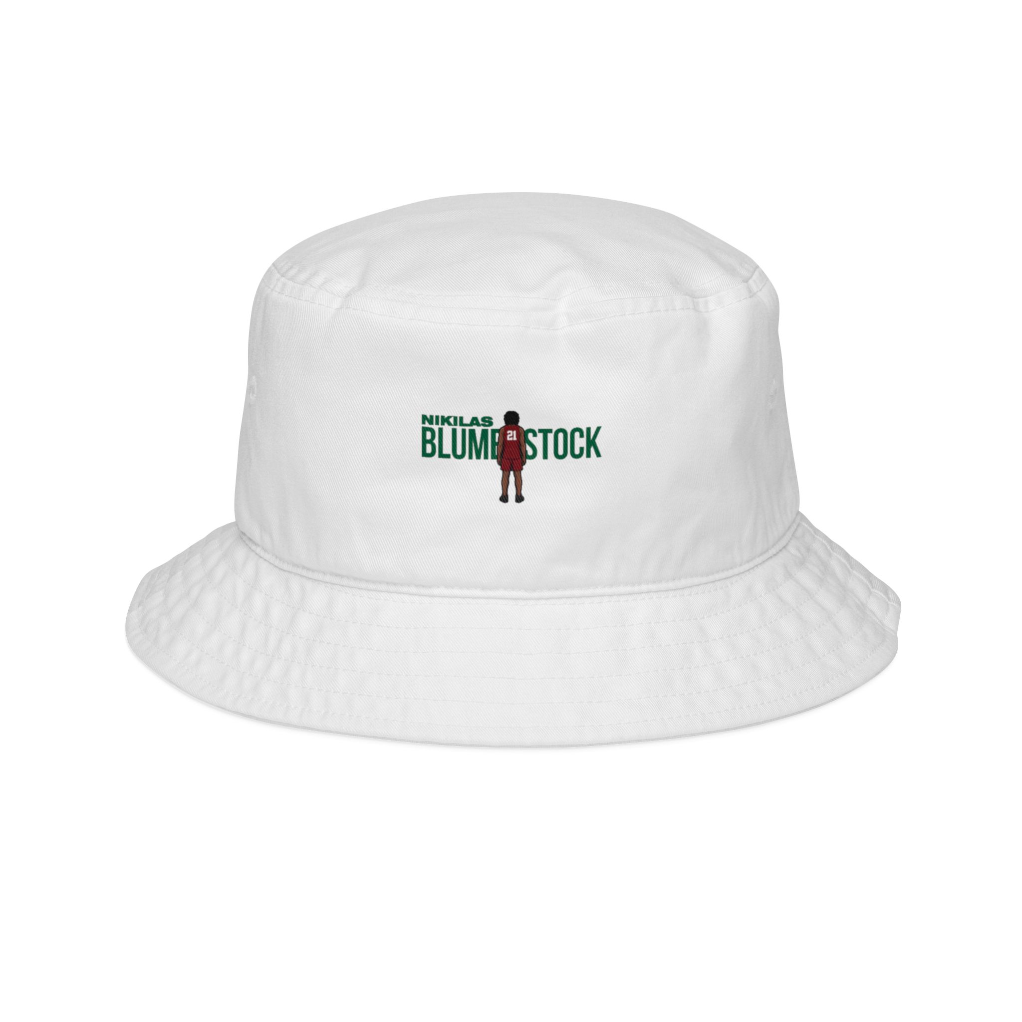 Bucket Hat — character_player_name in White