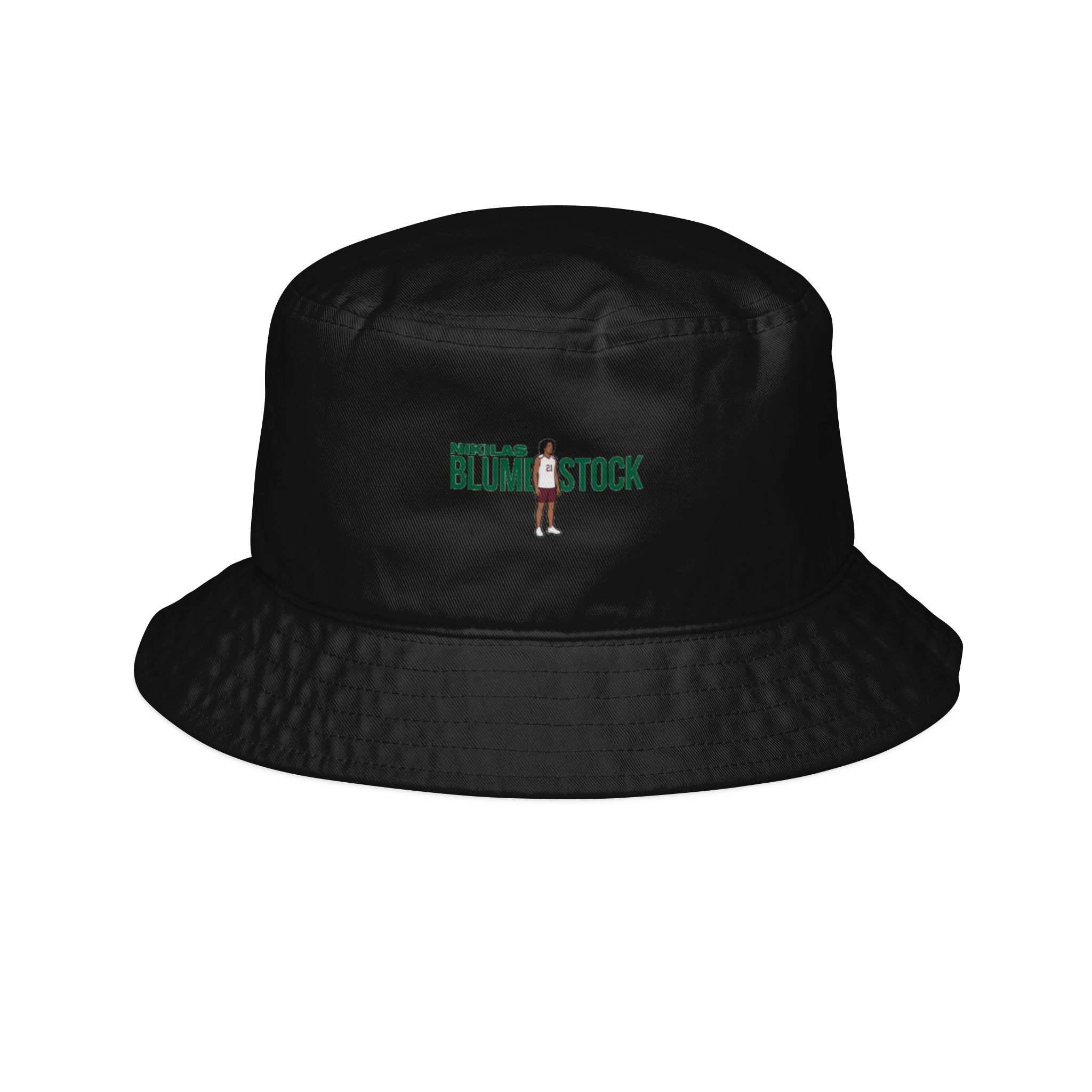 Bucket Hat — character_player_name in Black