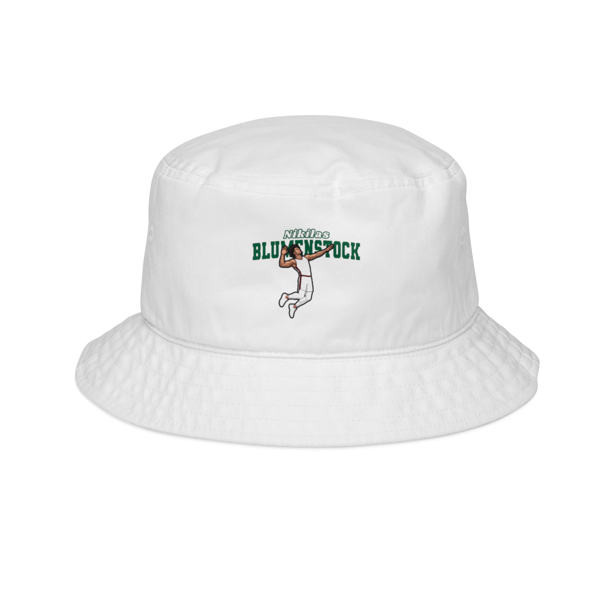 Bucket Hat — character_name_arch in White