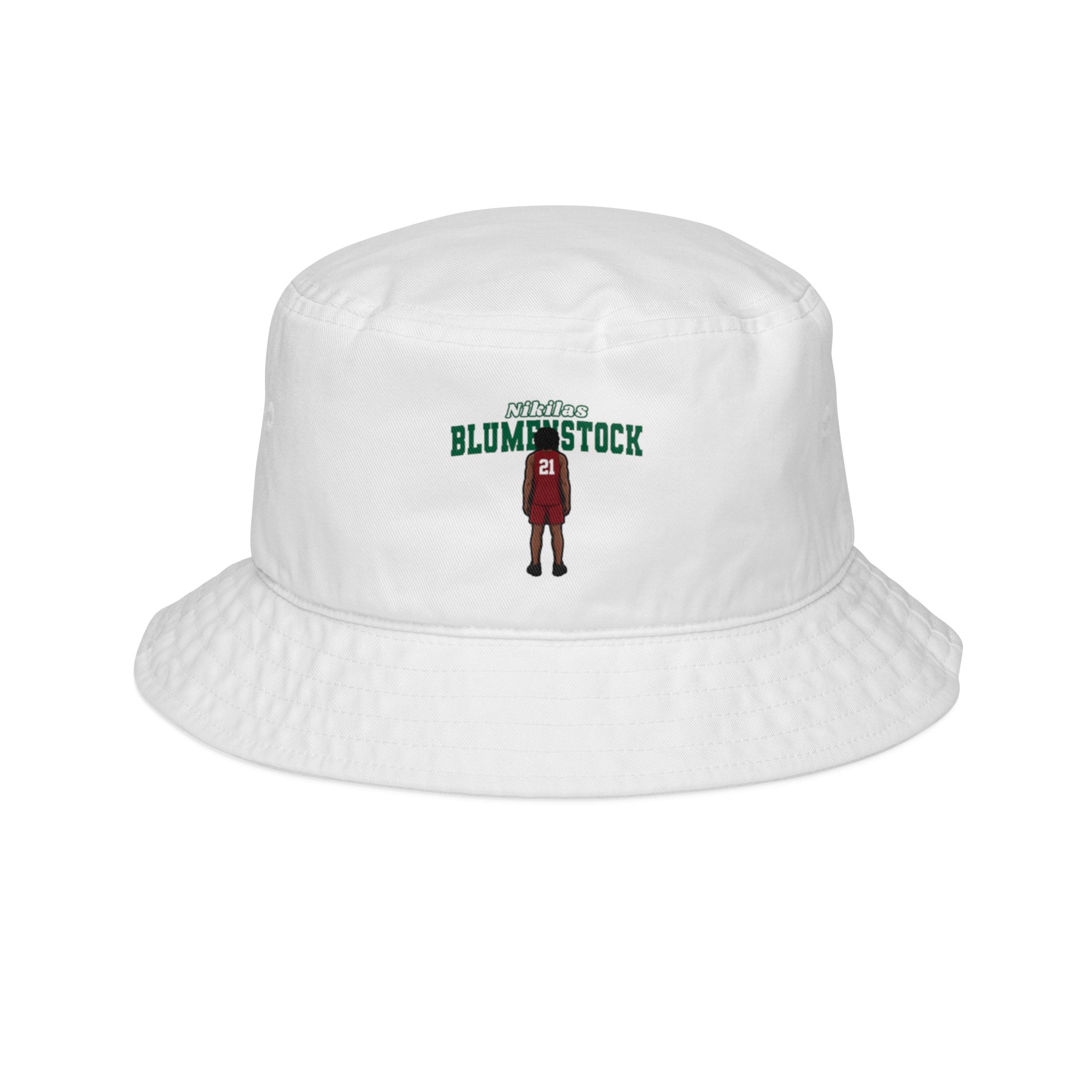 Bucket Hat — character_name_arch in White