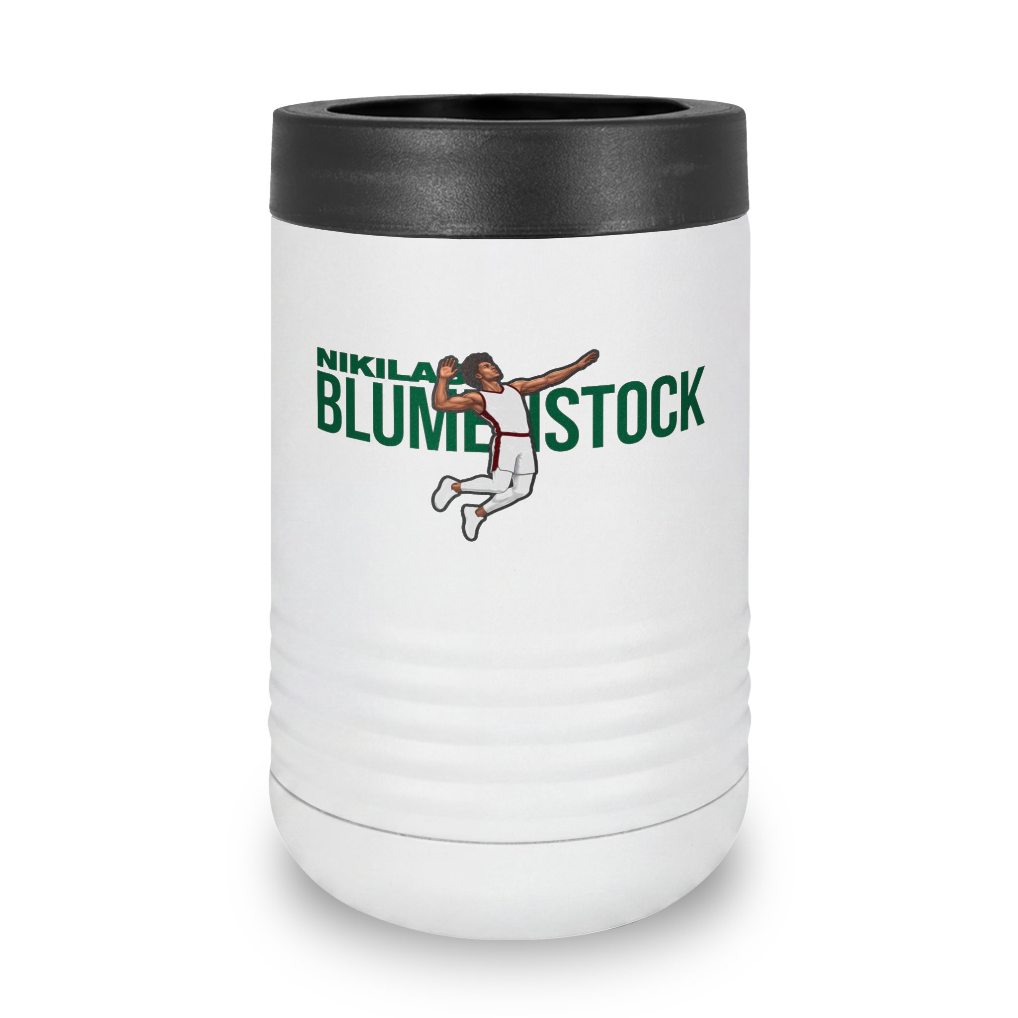 Stainless Can Cooler — character_player_name in White