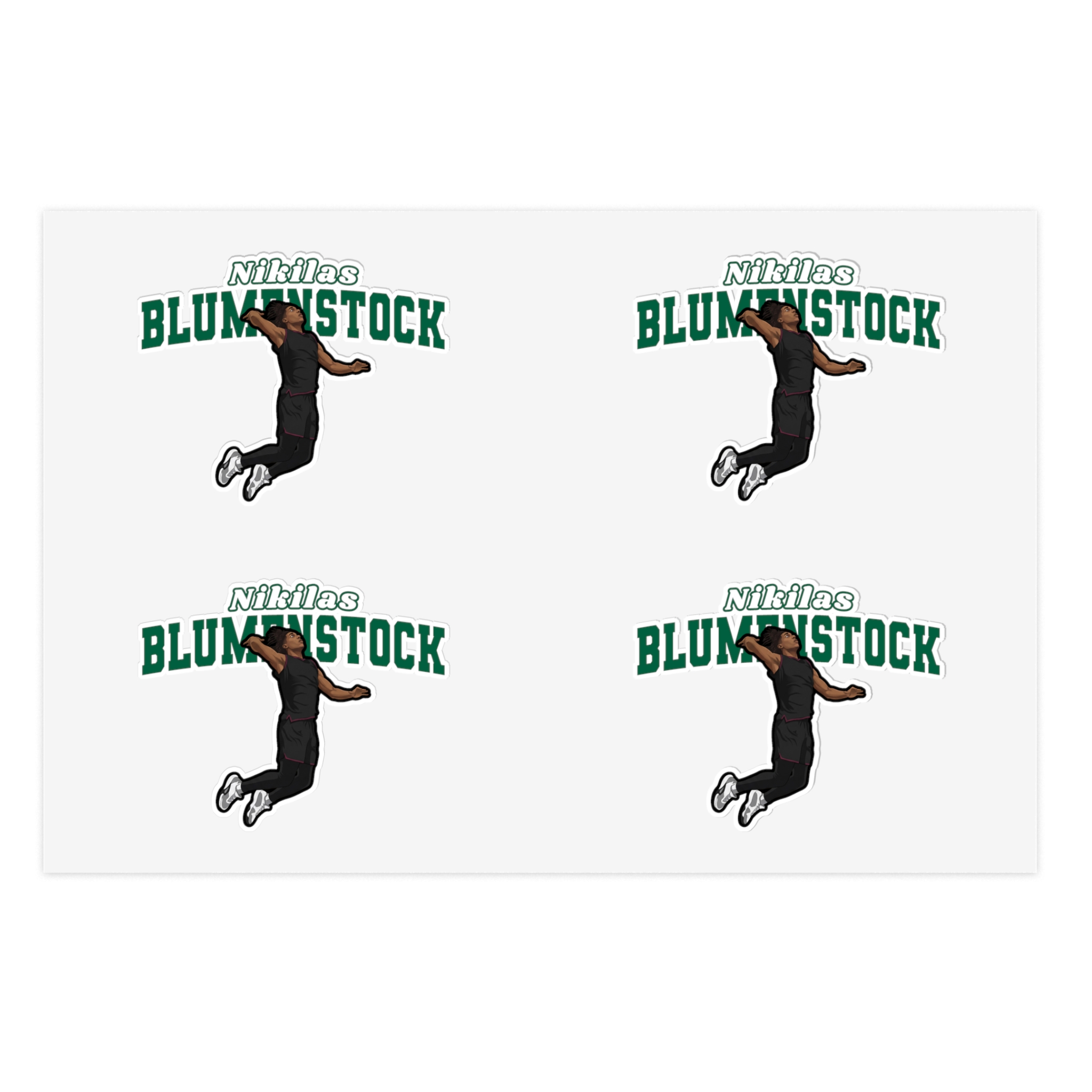 Sticker Sheet — character_name_arch in Classic