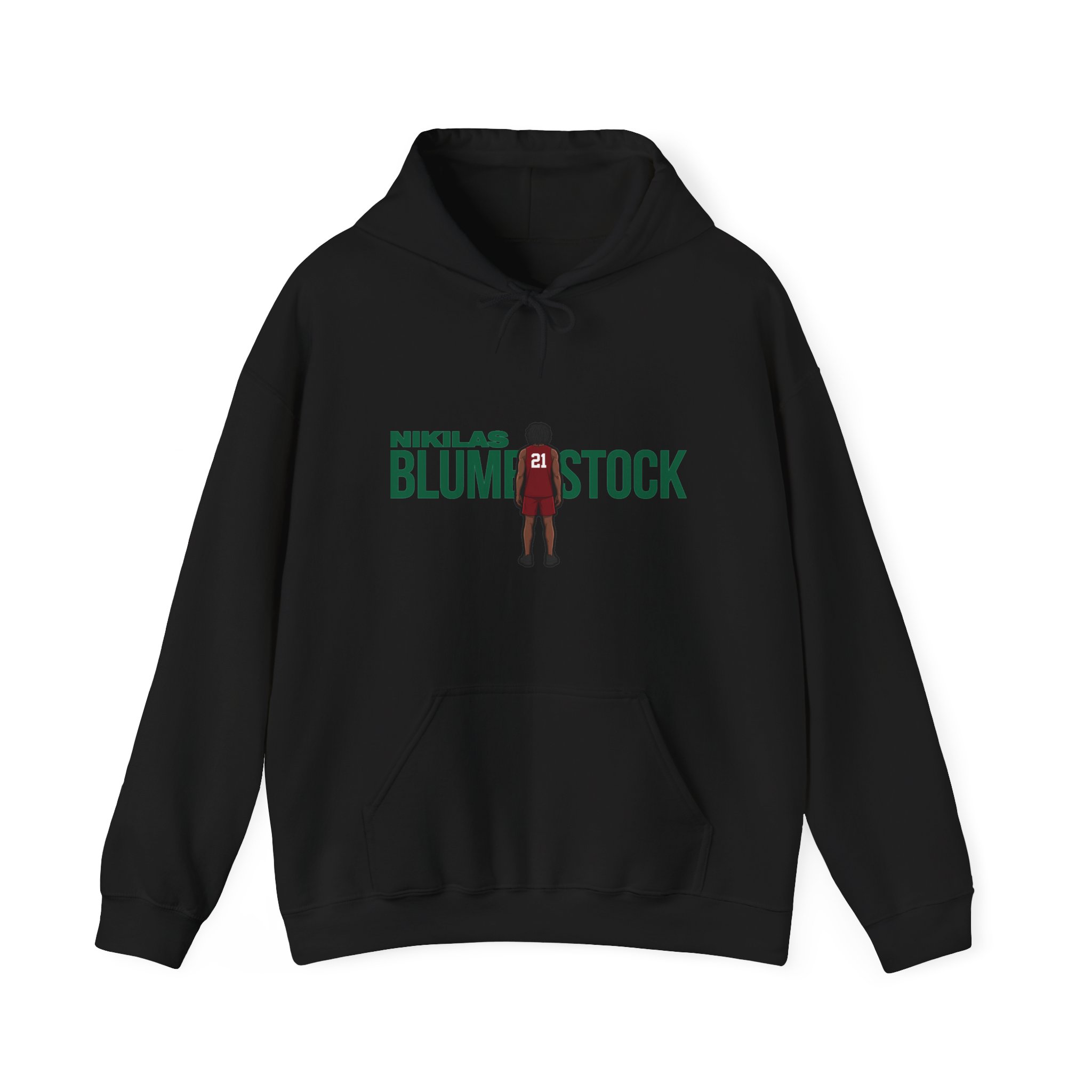 Hoodie — character_player_name in Black