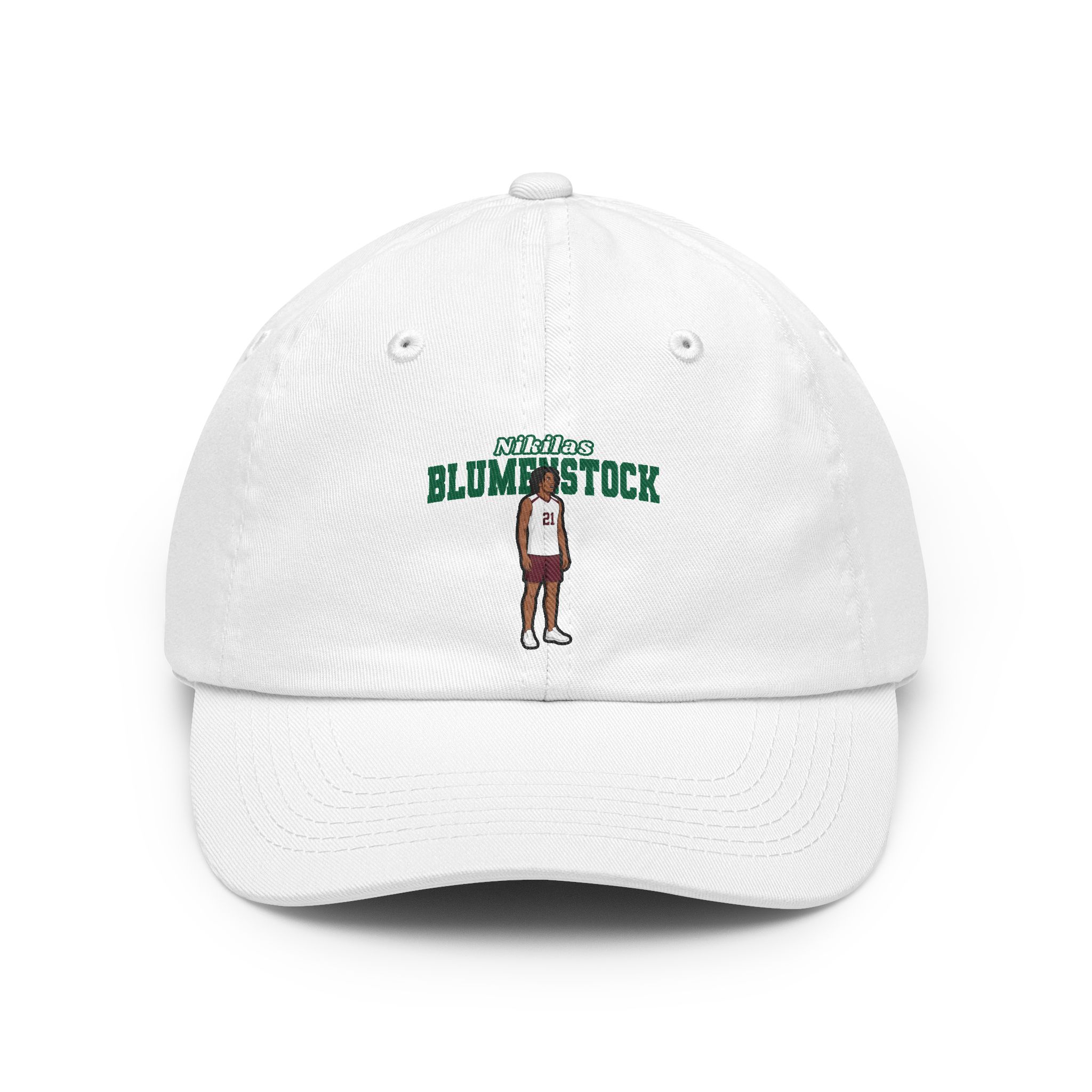 Classic Cap — character_name_arch in White