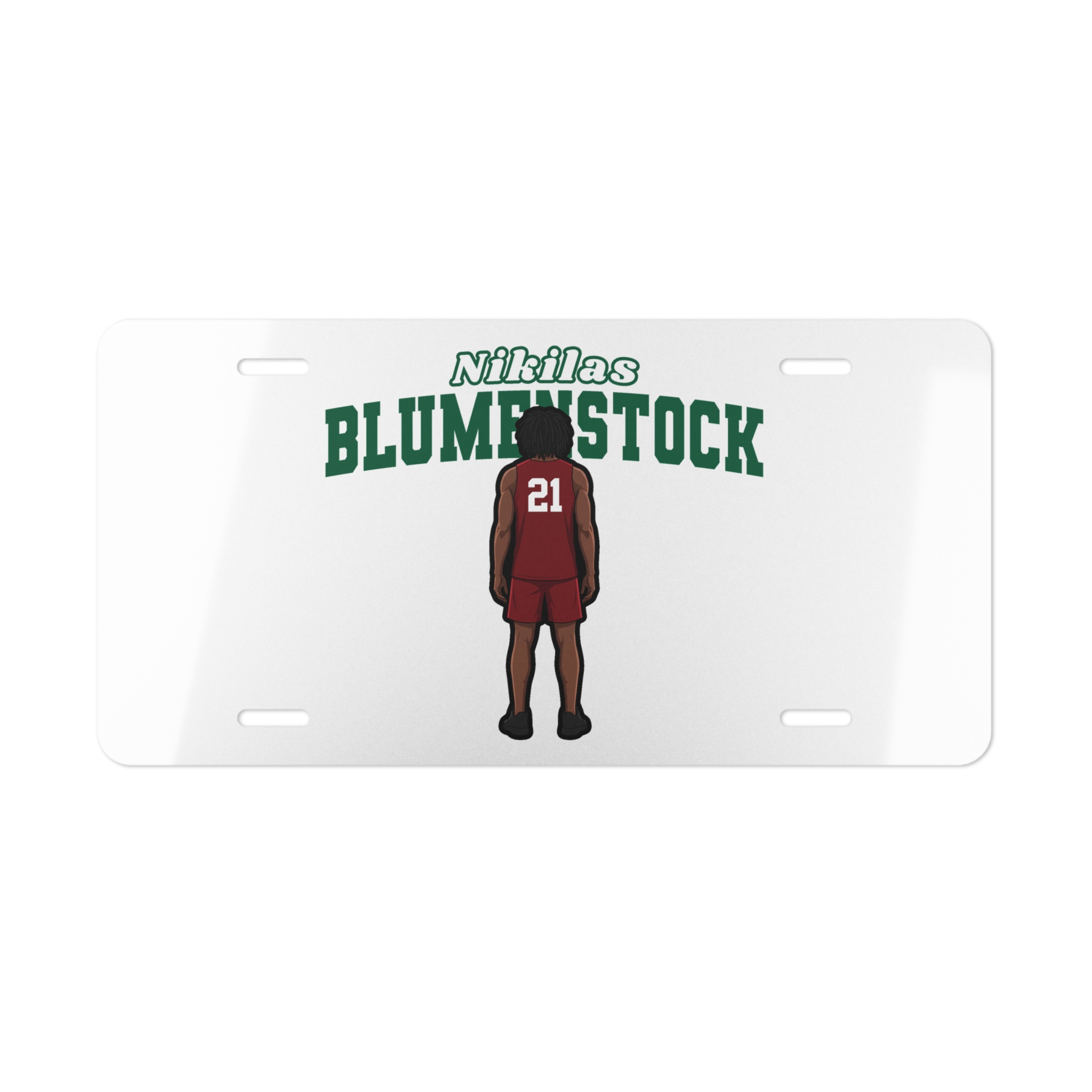 License Plate — character_name_arch in Classic
