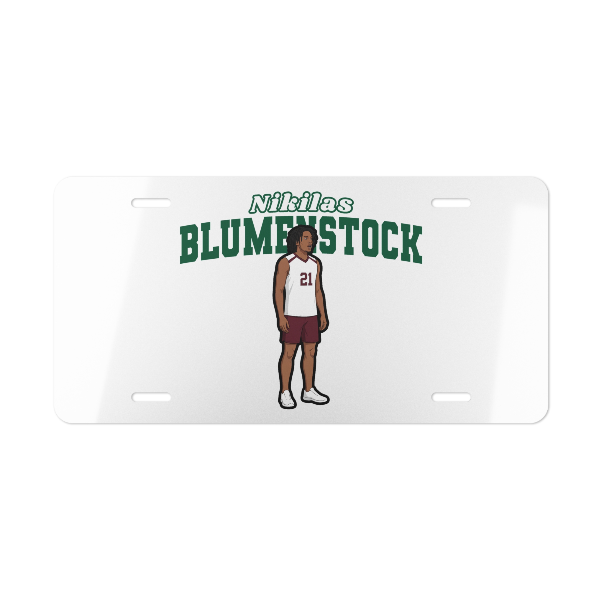 License Plate — character_name_arch in Classic