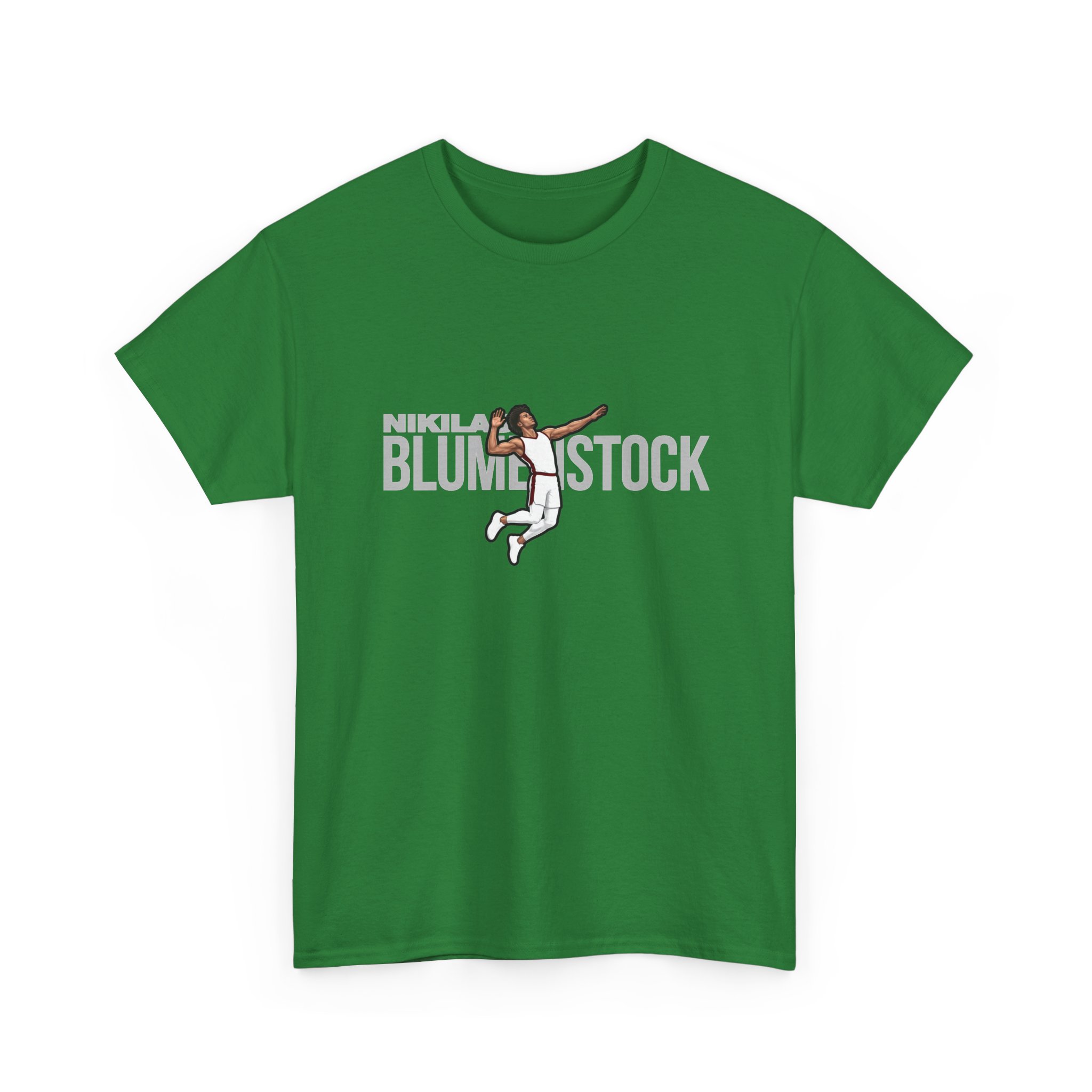 Tee — character_player_name in Green