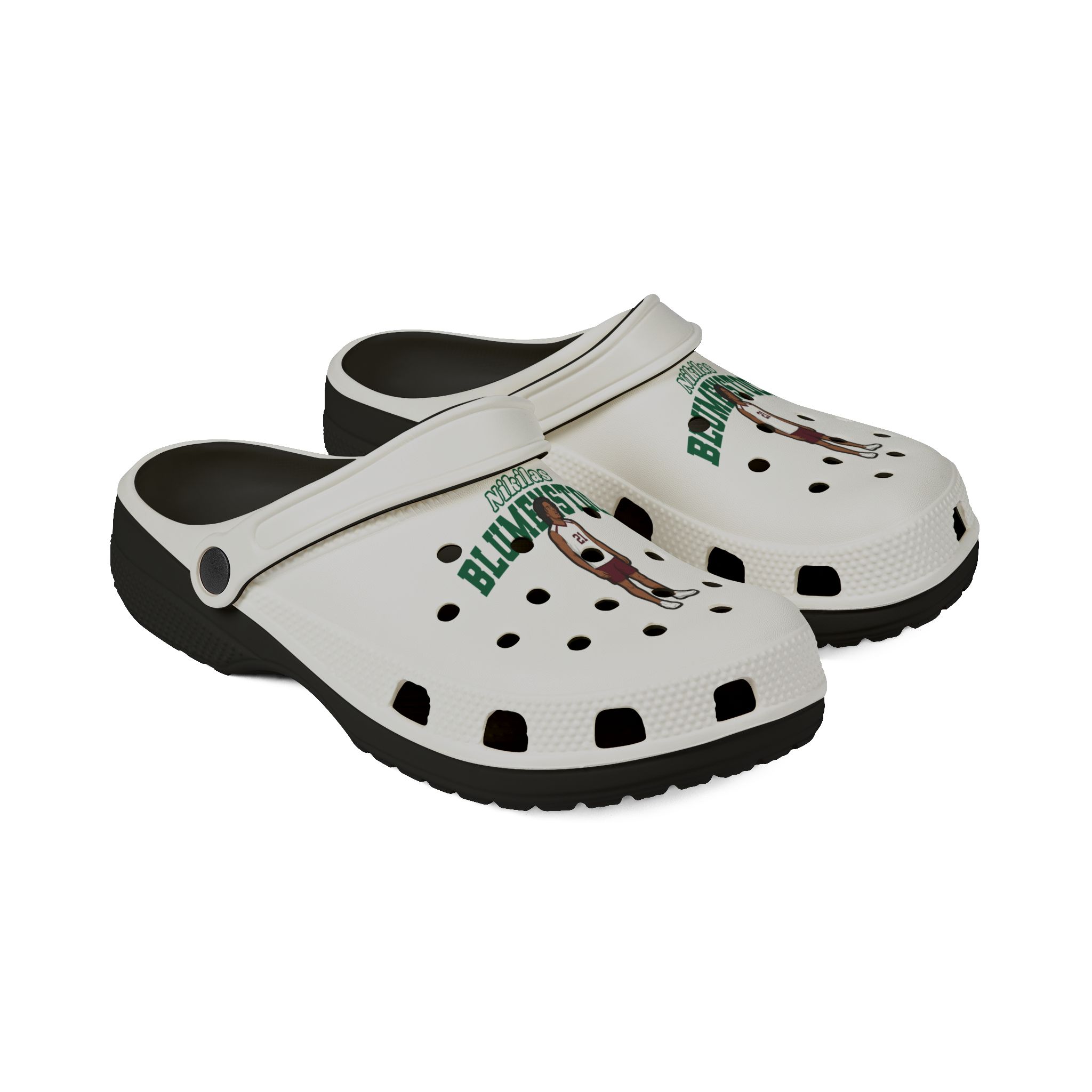 Rubber Clogs — character_name_arch in Black