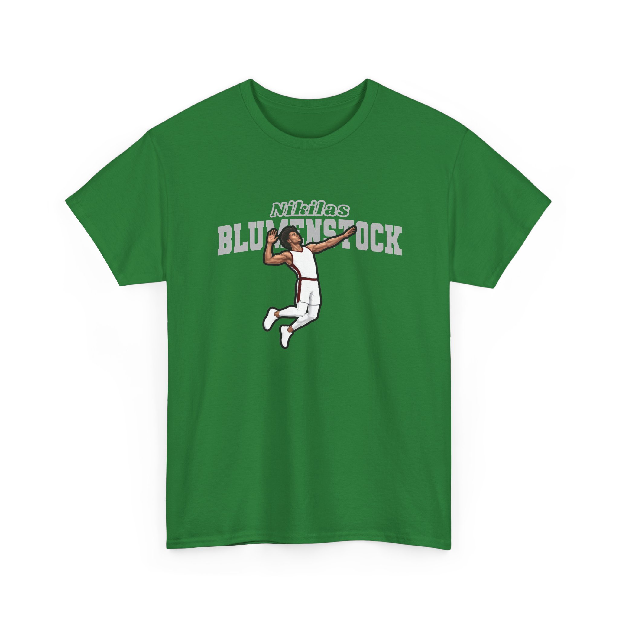 Tee — character_name_arch in Green