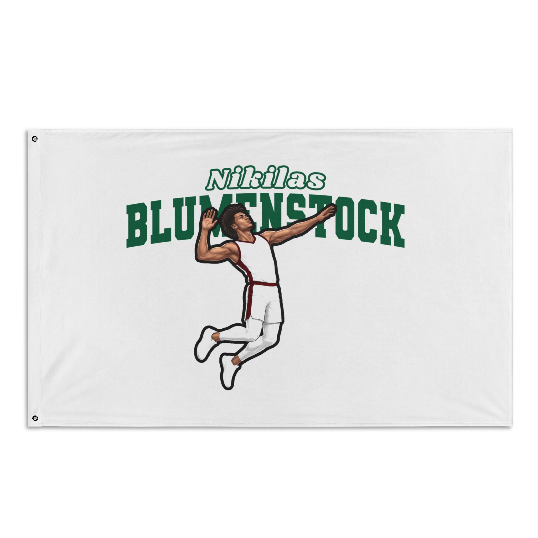 Flag (35 × 56 in) — character_name_arch in Classic