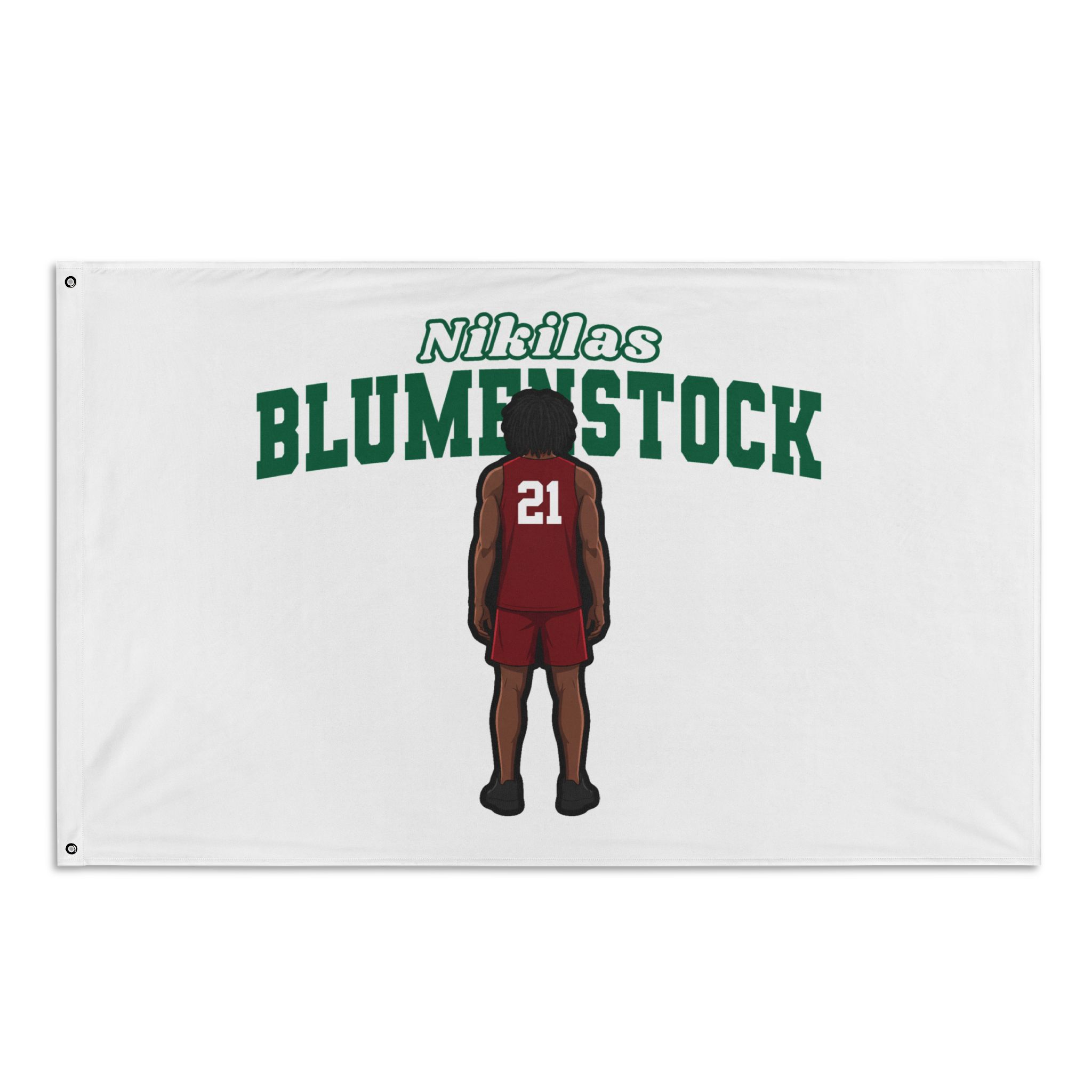 Flag (35 × 56 in) — character_name_arch in Classic