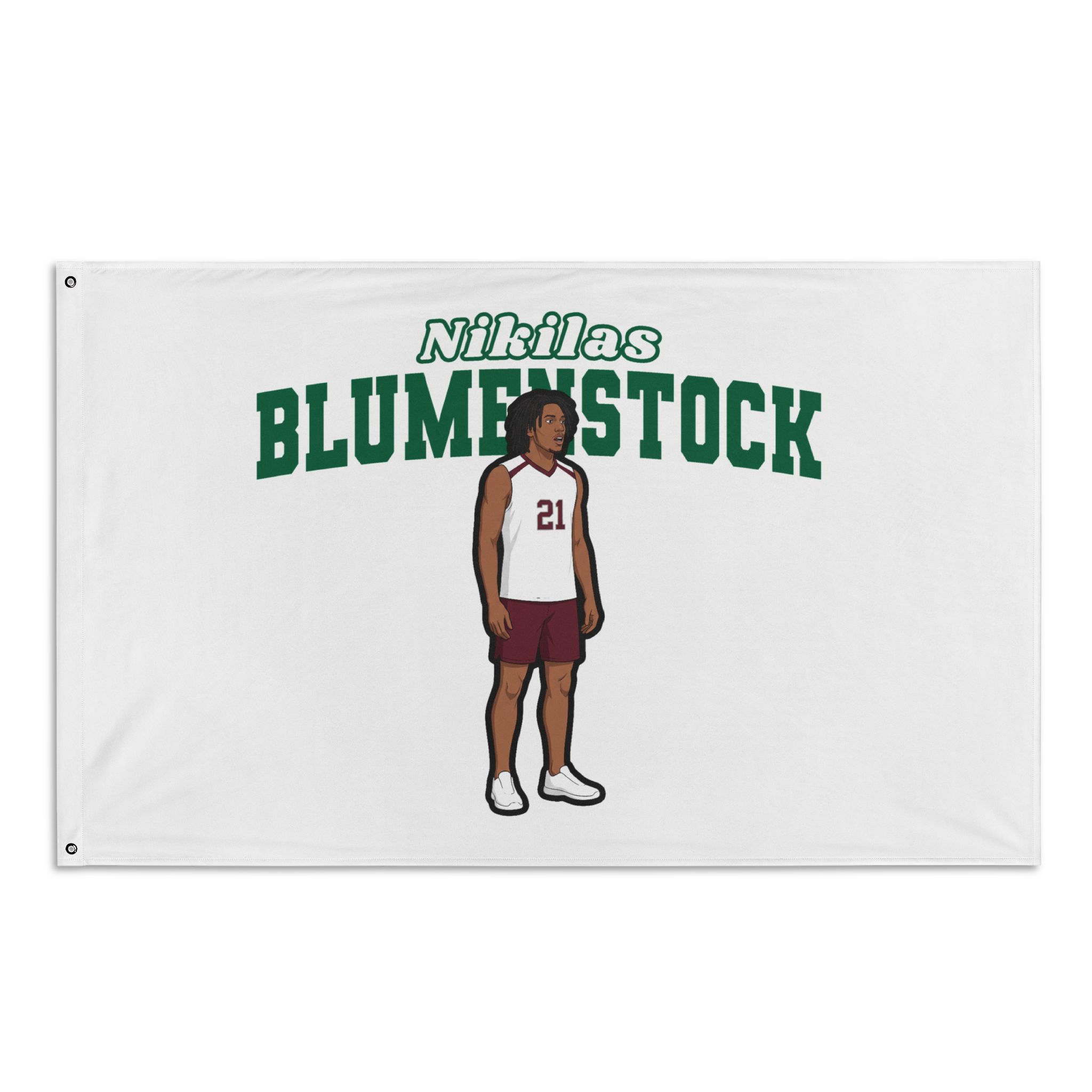 Flag (35 × 56 in) — character_name_arch in Classic