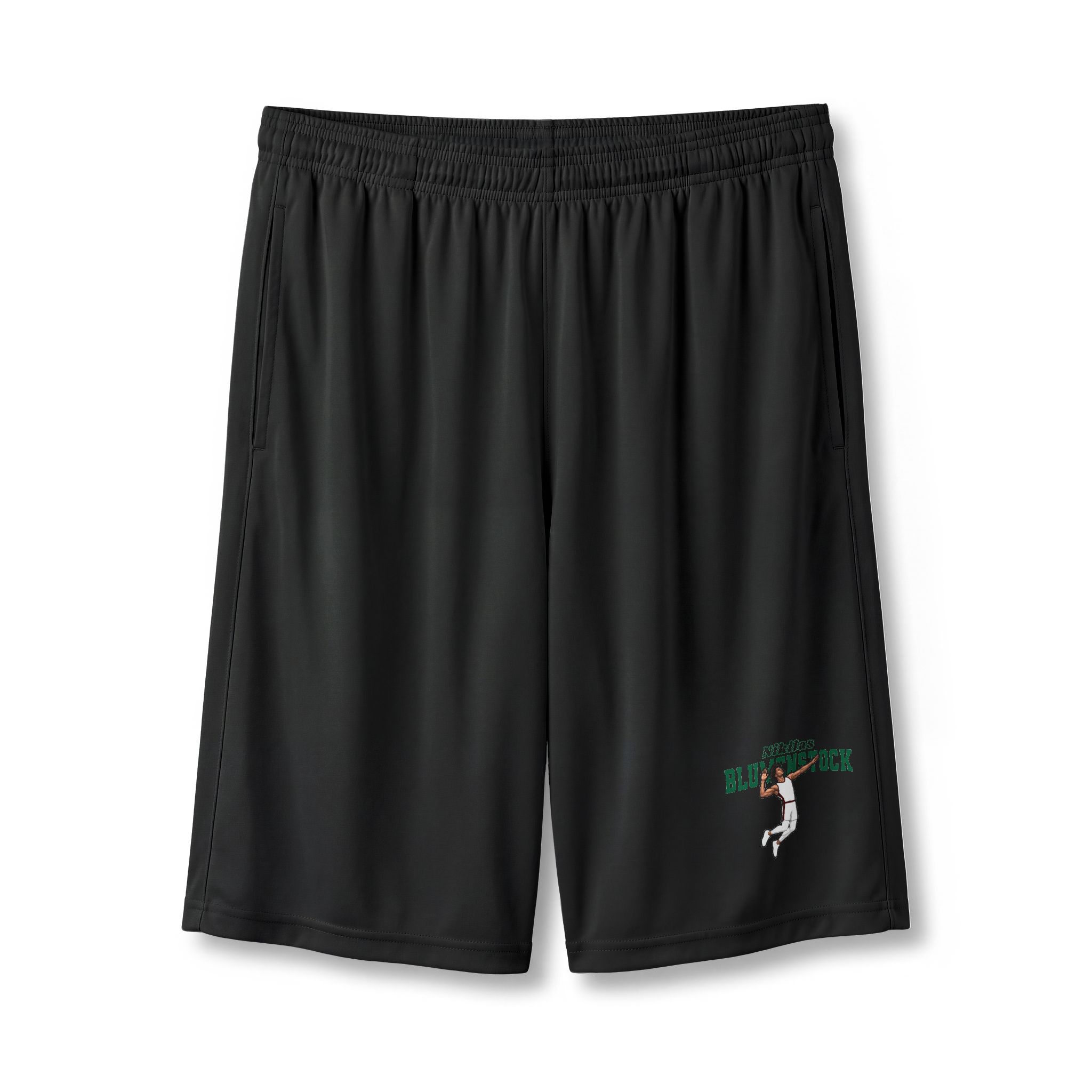 Shorts — character_name_arch in Black