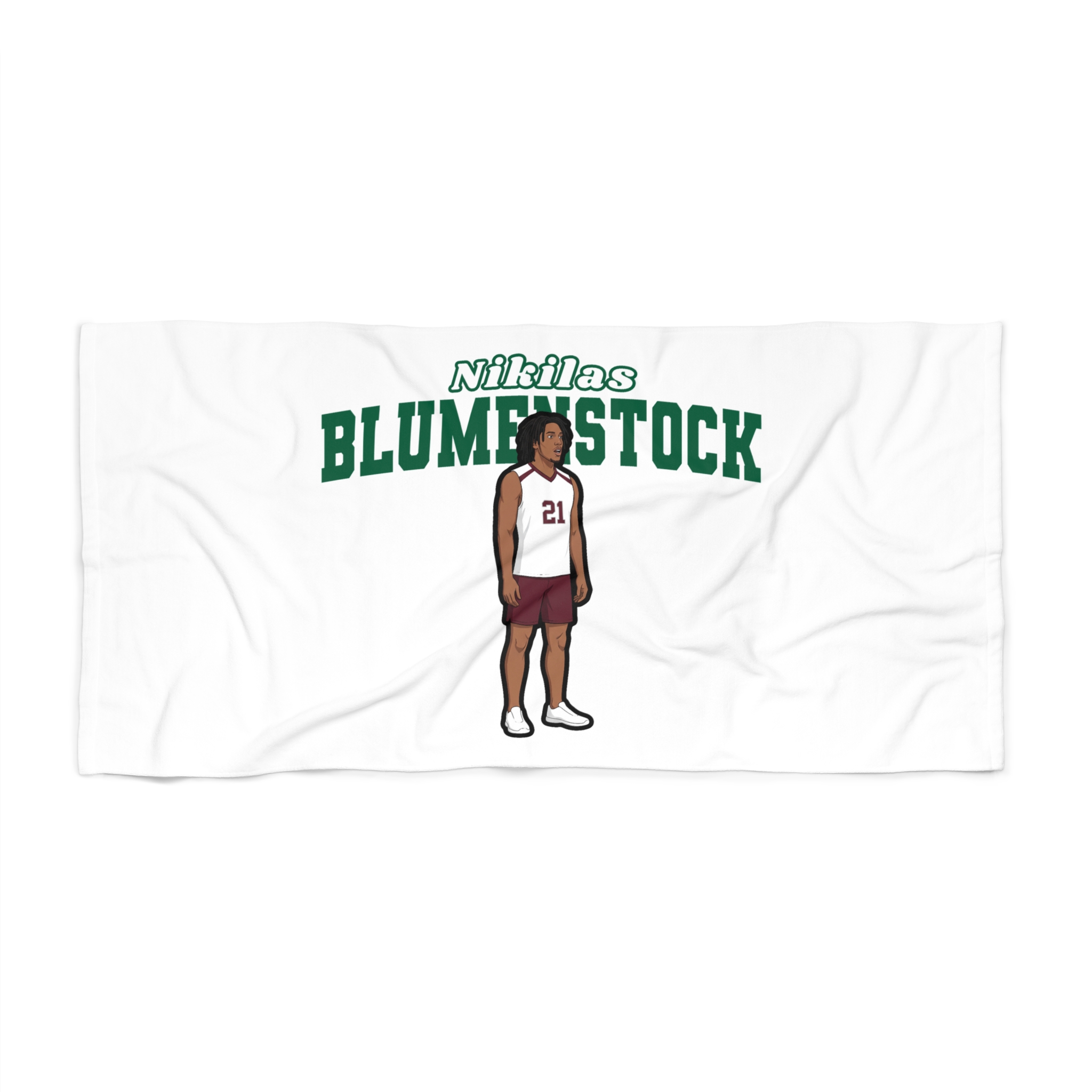 Beach Towel — character_name_arch in Classic