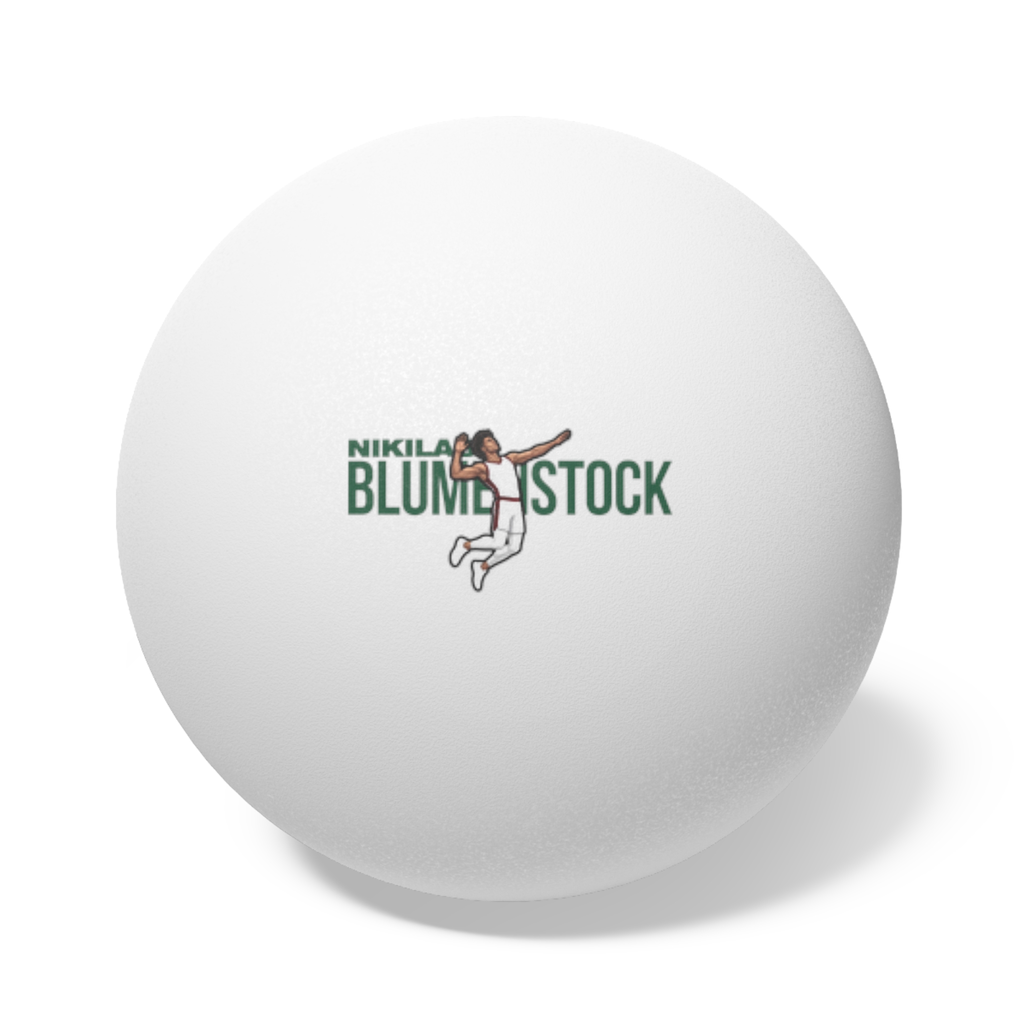 Ping Pong Balls, 6 pcs — character_player_name in White