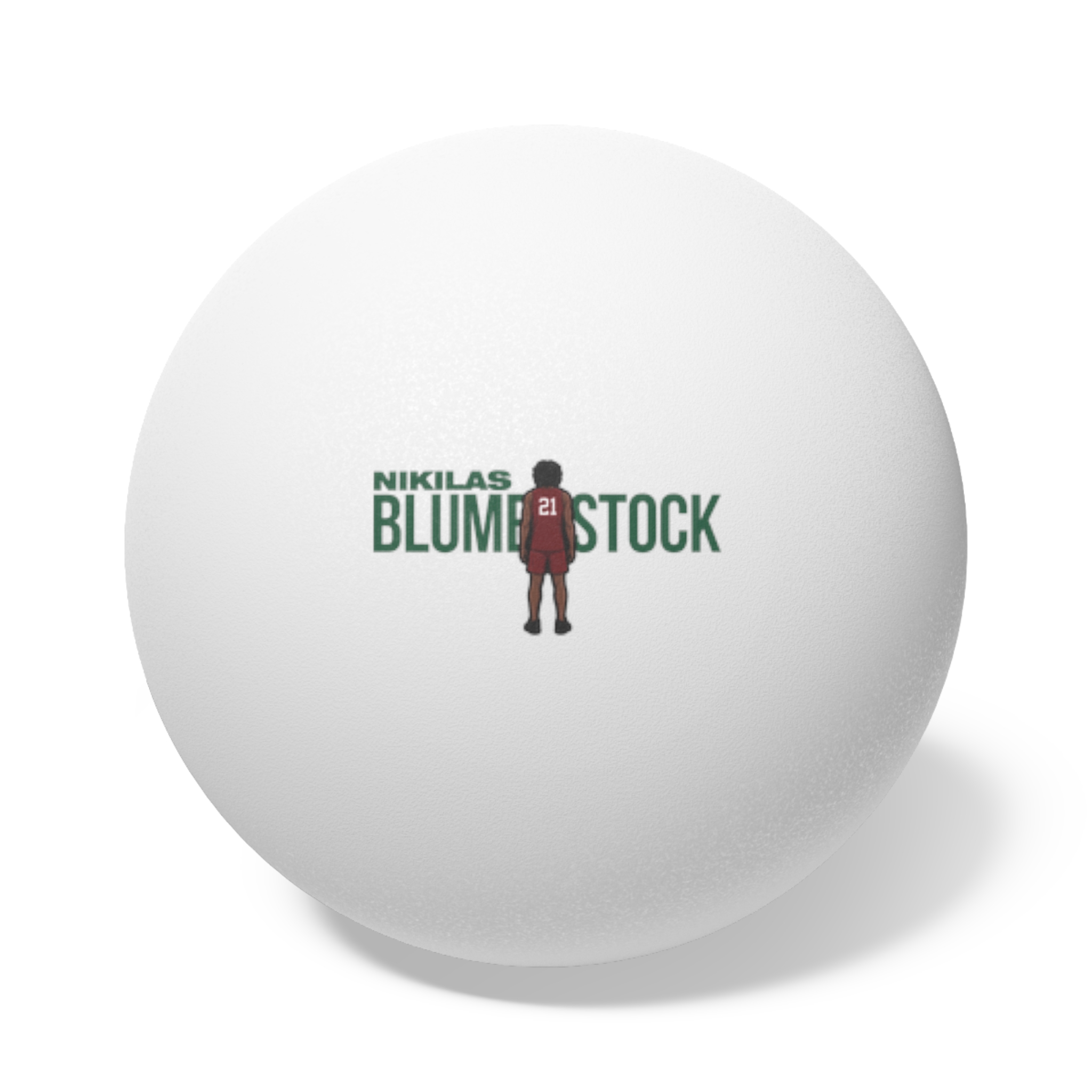 Ping Pong Balls, 6 pcs — character_player_name in White