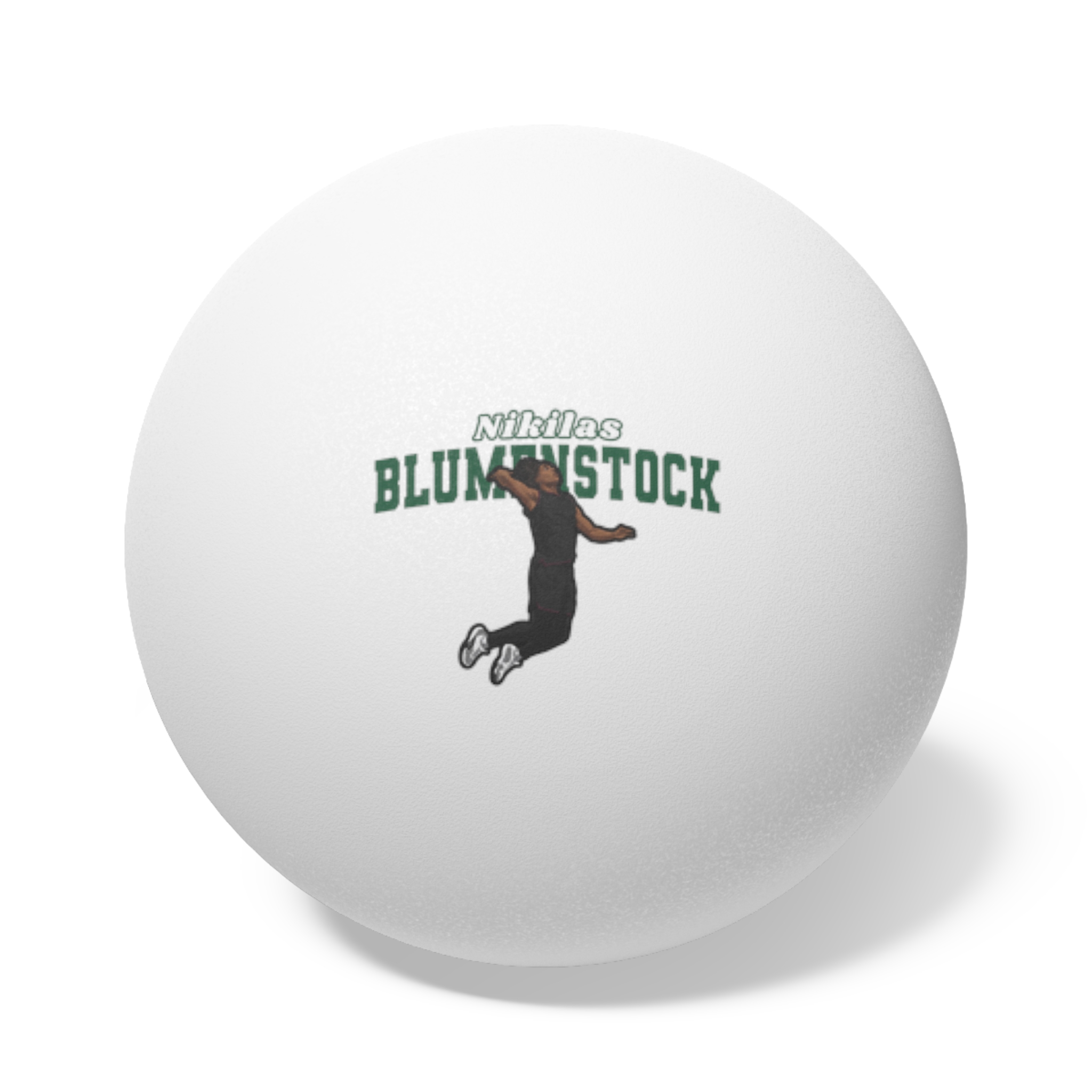 Ping Pong Balls, 6 pcs — character_name_arch in White