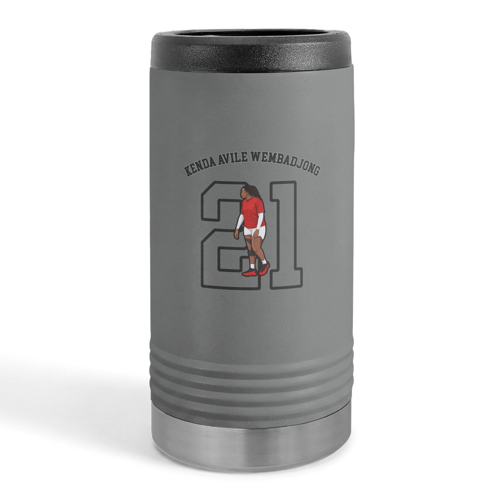 Slim Stainless Can Cooler