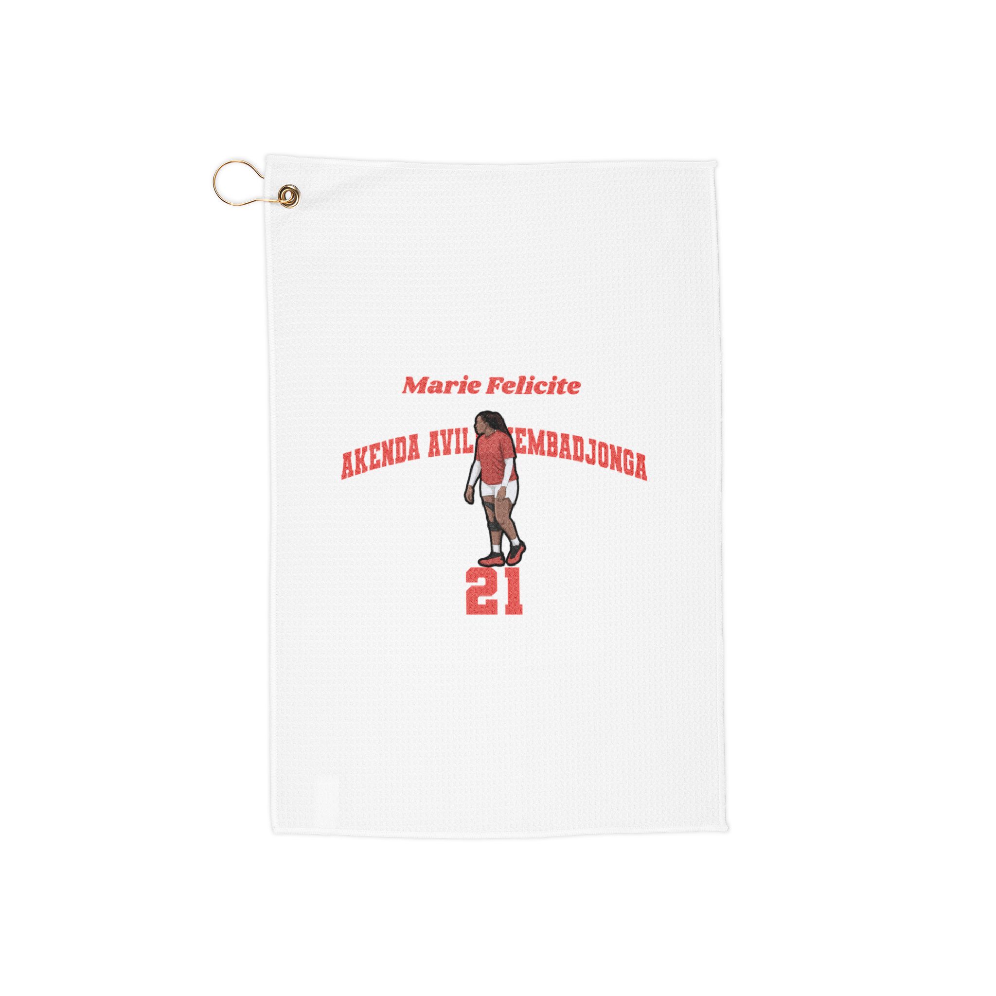 Golf Towel — character_signature_arch in Classic