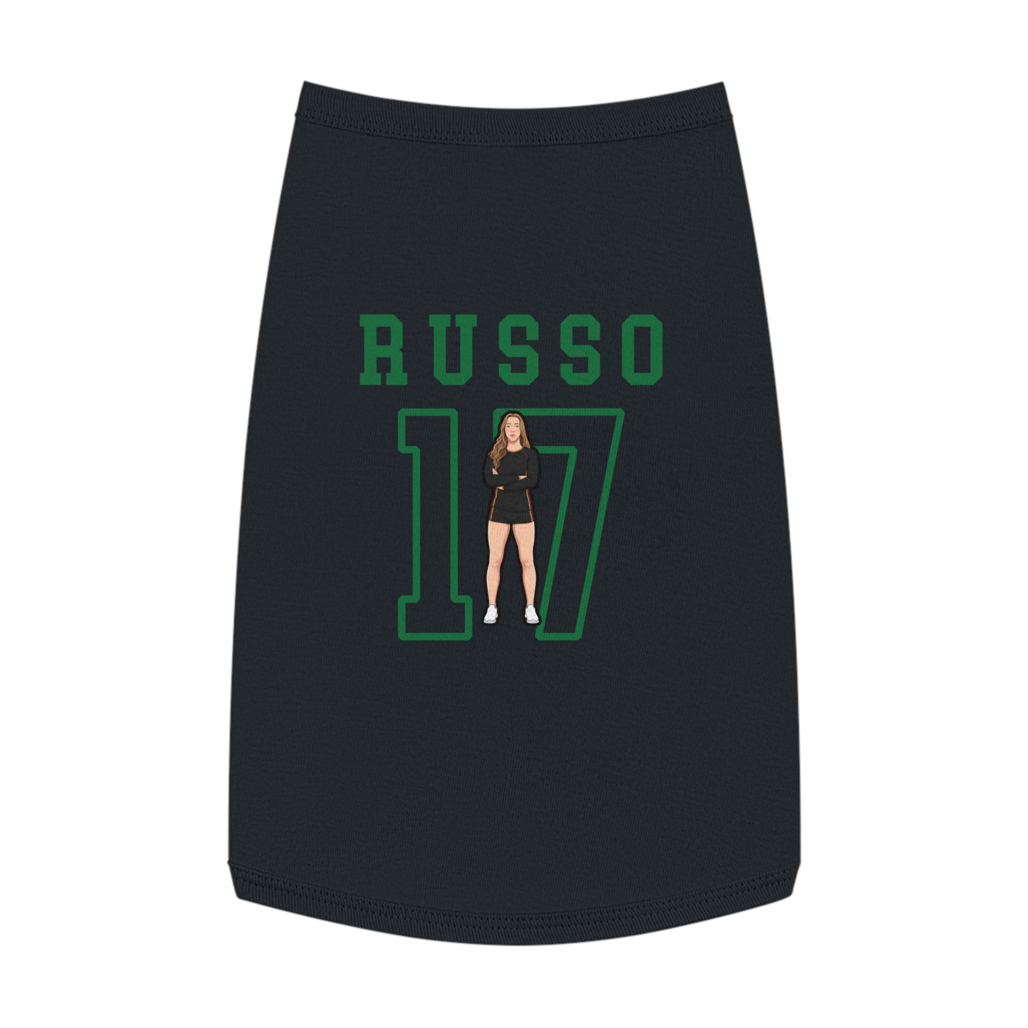 Pet Tank Top — character_shirsey in Black