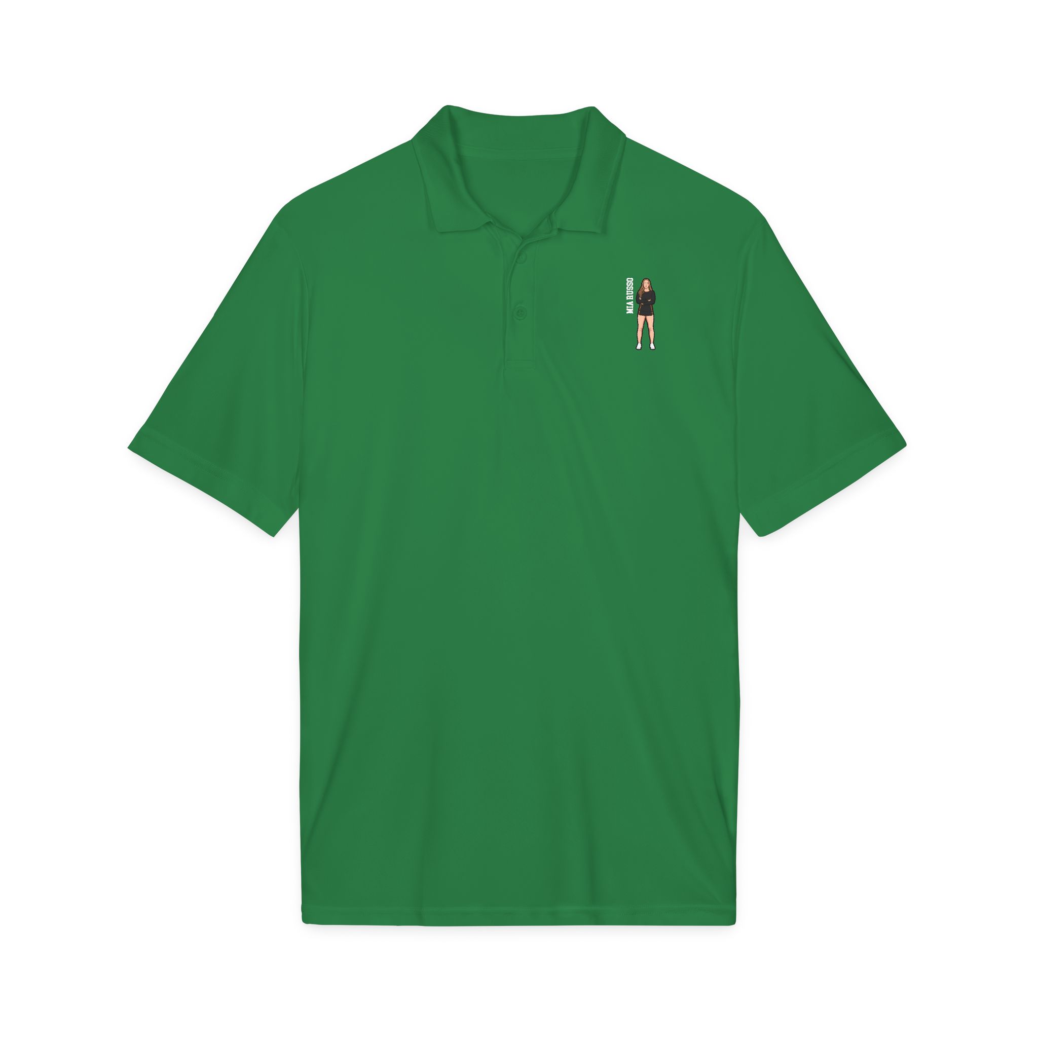 Polo — character_name_vertical in Green