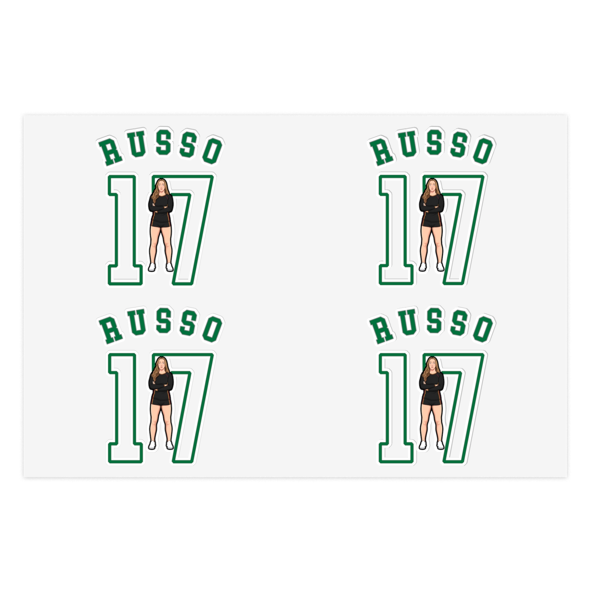 Sticker Sheet — character_shirsey_arch in Classic
