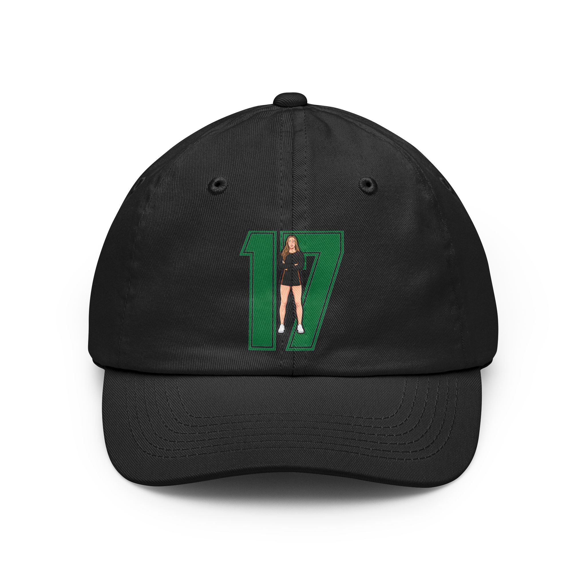 Classic Cap — character_number in Black