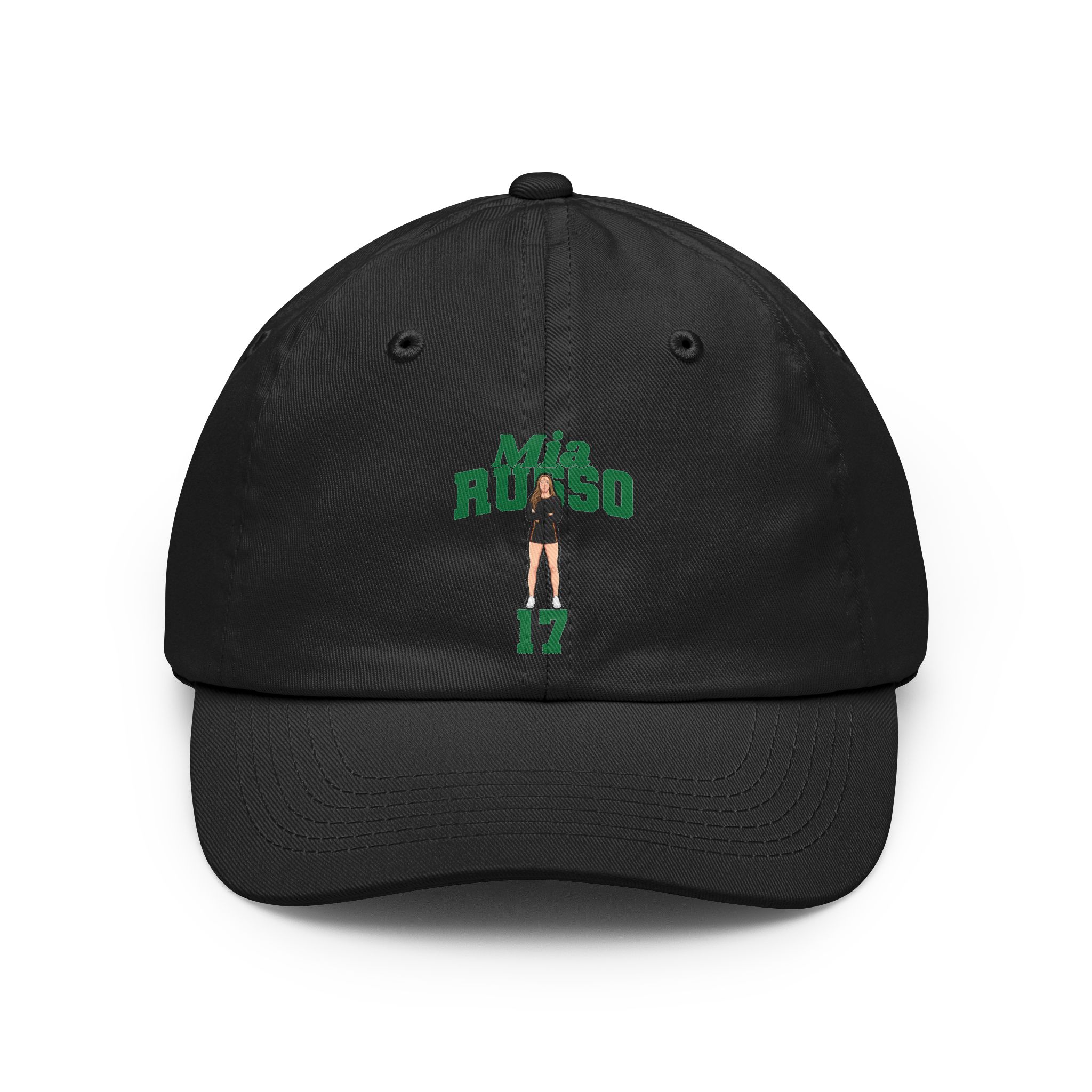 Classic Cap — character_signature_arch in Black