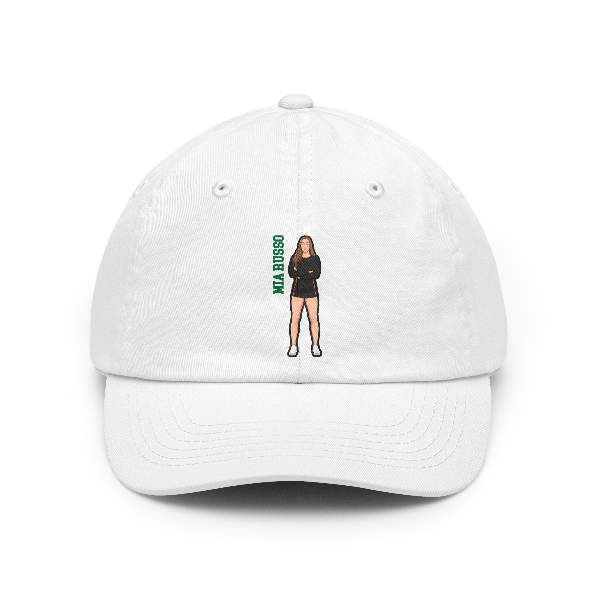 Classic Cap — character_name_vertical in White