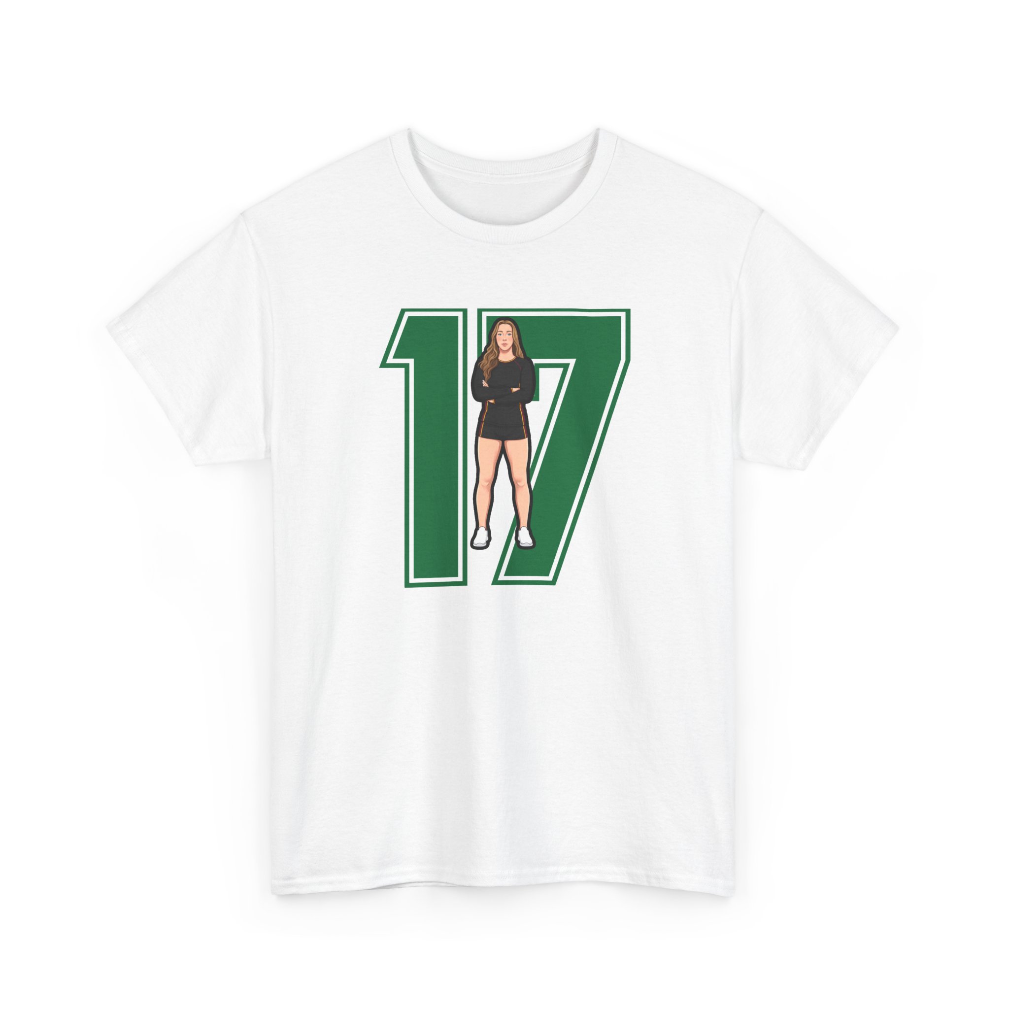 Tee — character_number in White