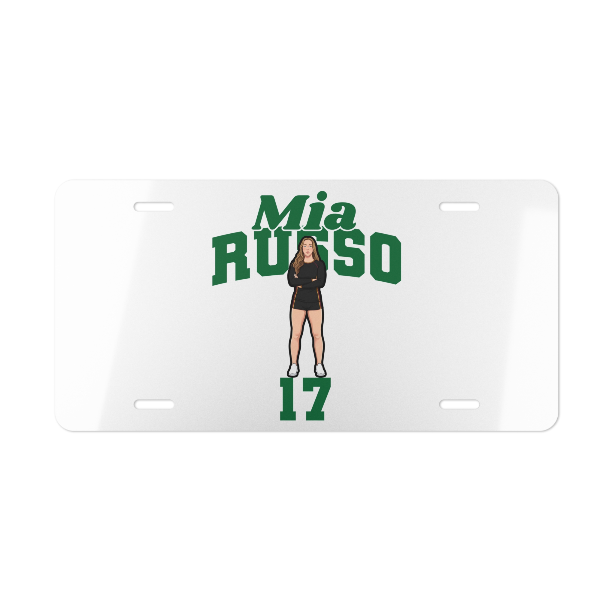 License Plate — character_signature_arch in Classic