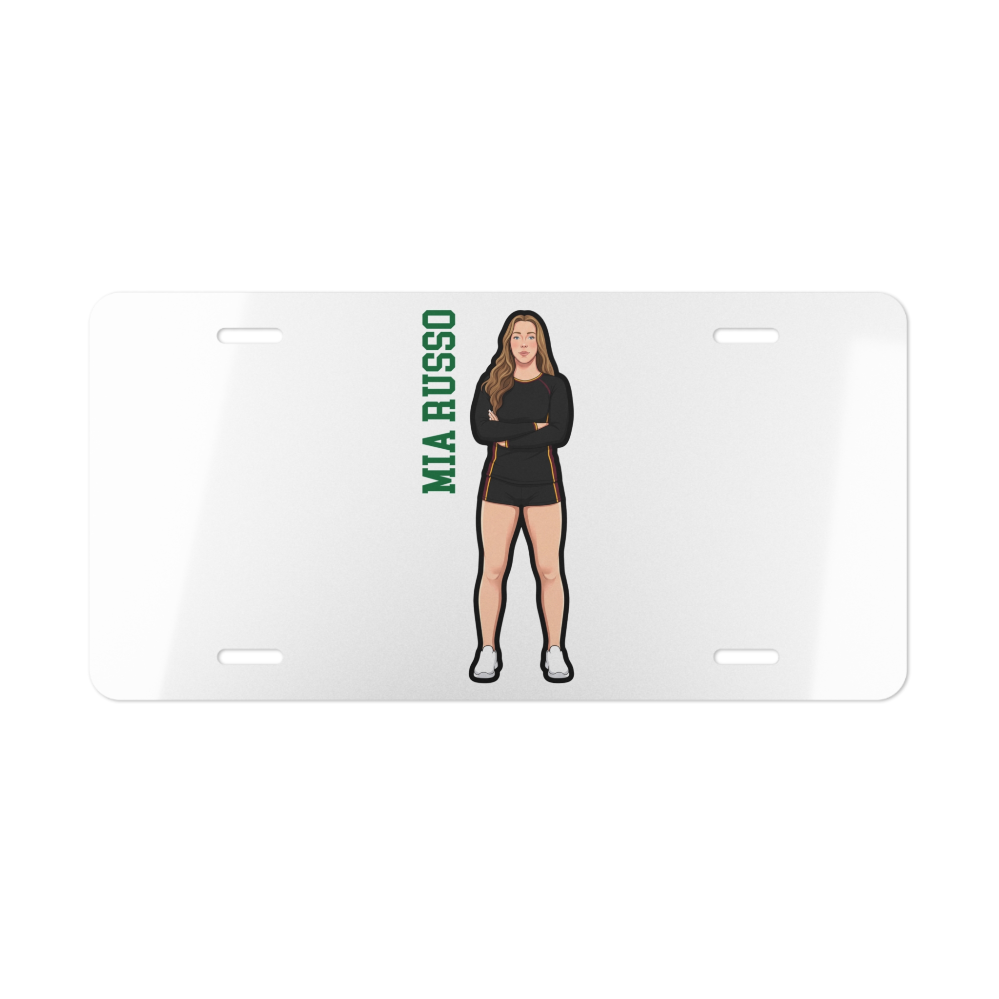 License Plate — character_name_vertical in Classic