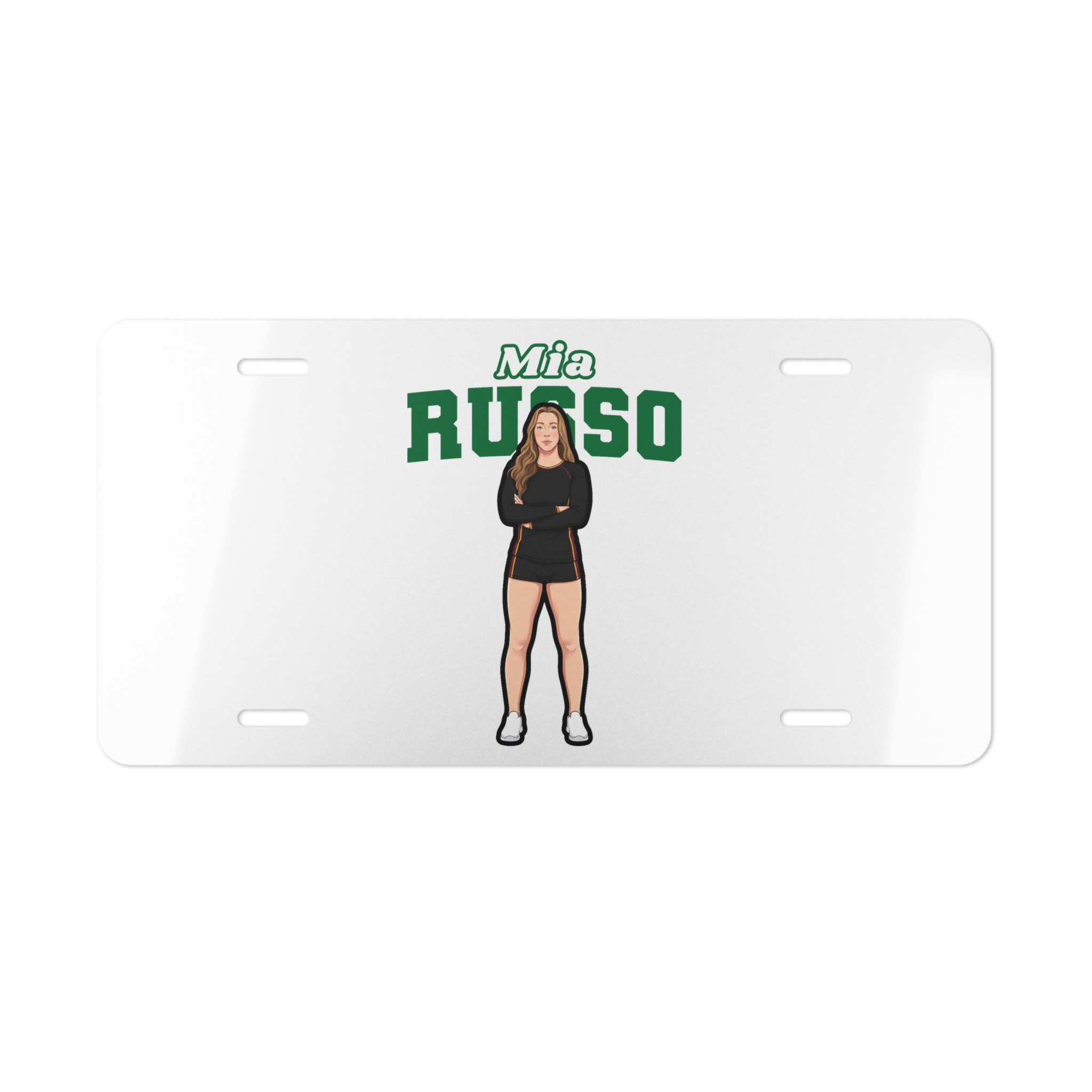 License Plate — character_name_arch in Classic