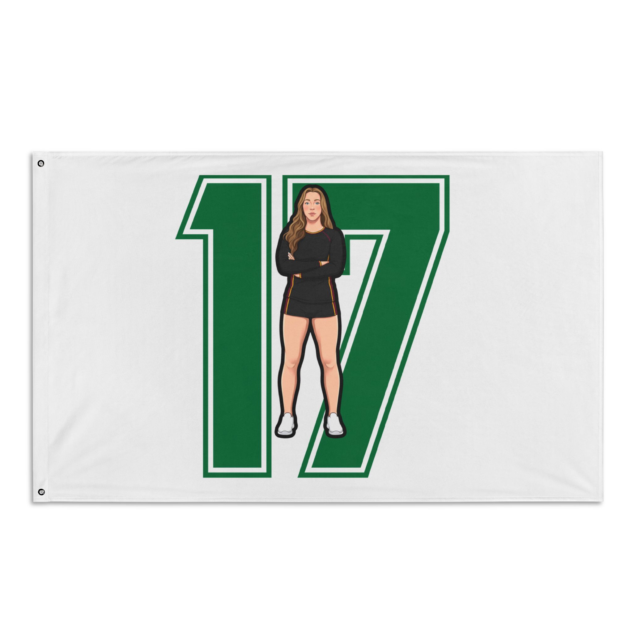Flag (35 × 56 in) — character_number in Classic