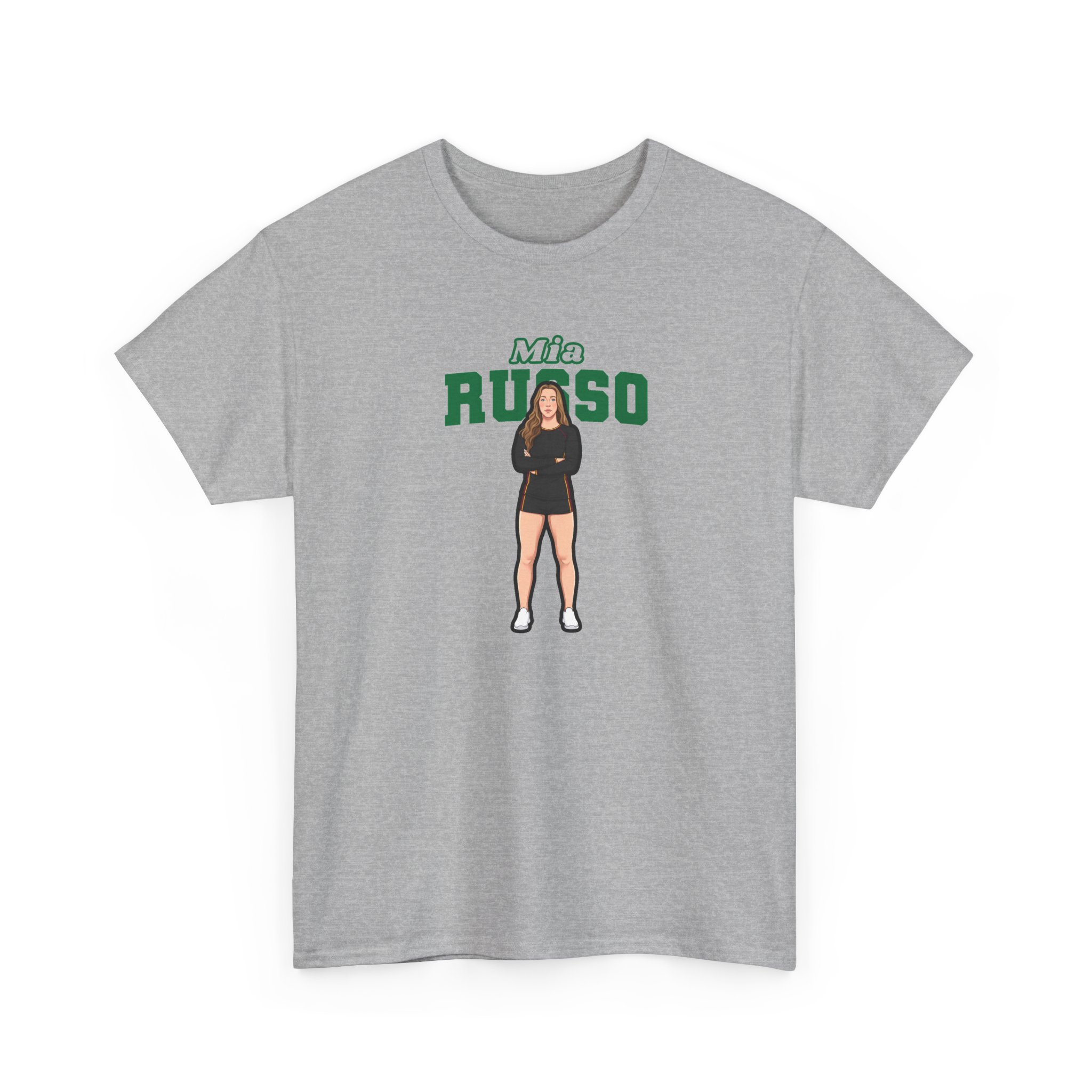 Tee — character_name_arch in Grey