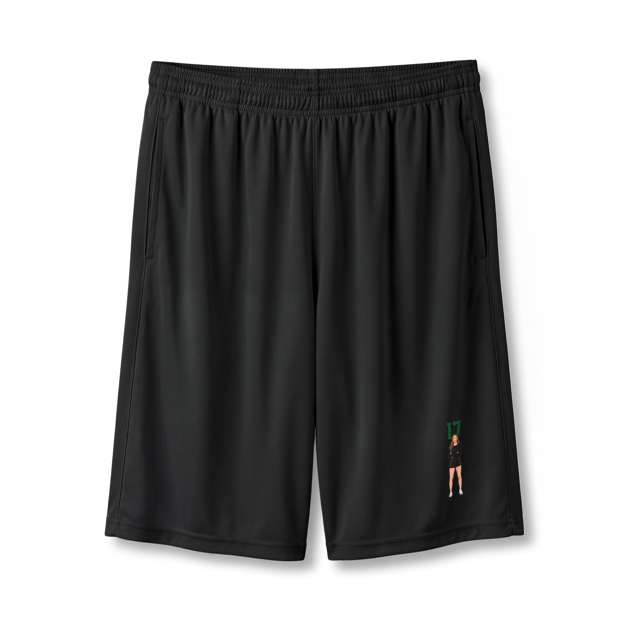 Shorts — character_number_top in Black