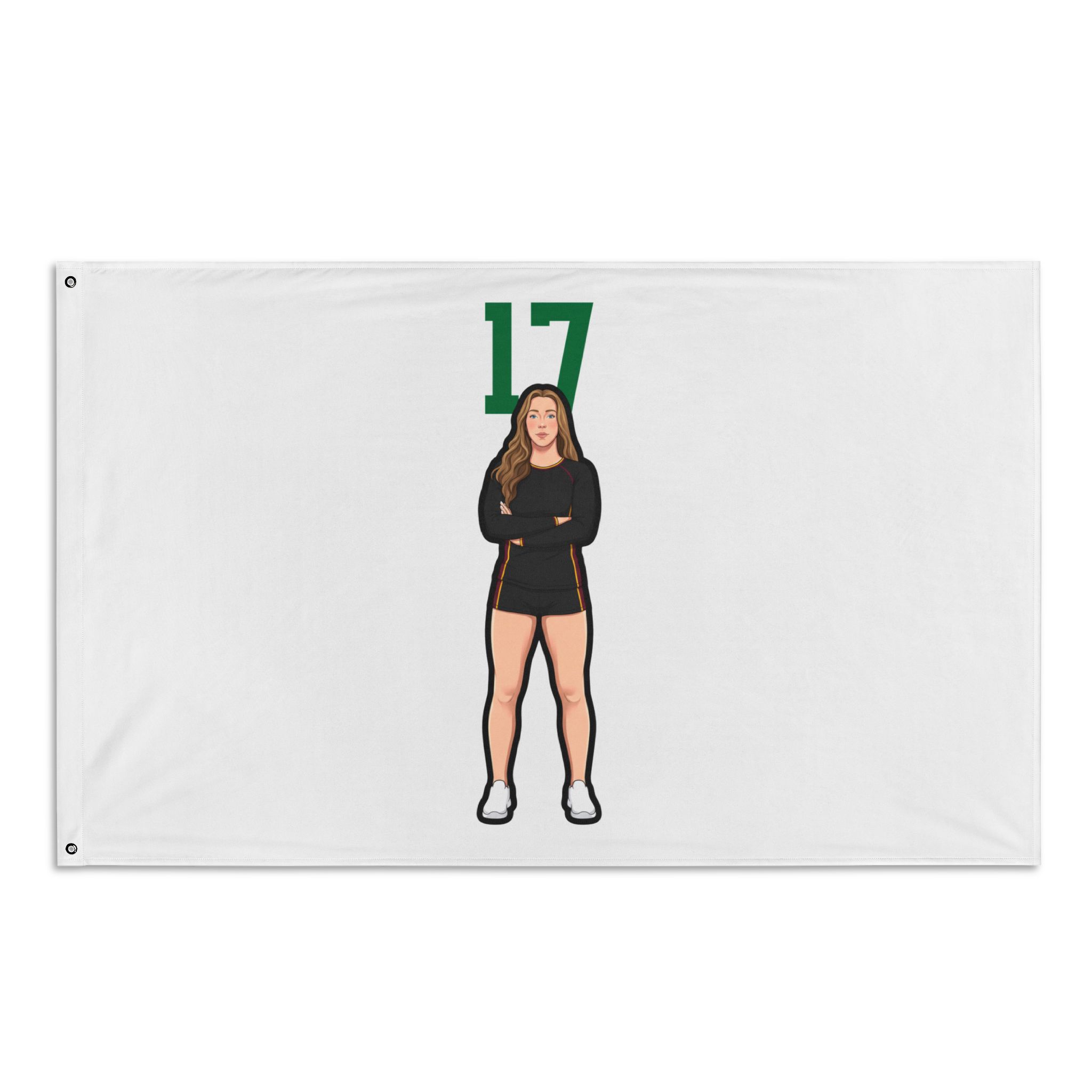 Flag (35 × 56 in) — character_number_top in Classic
