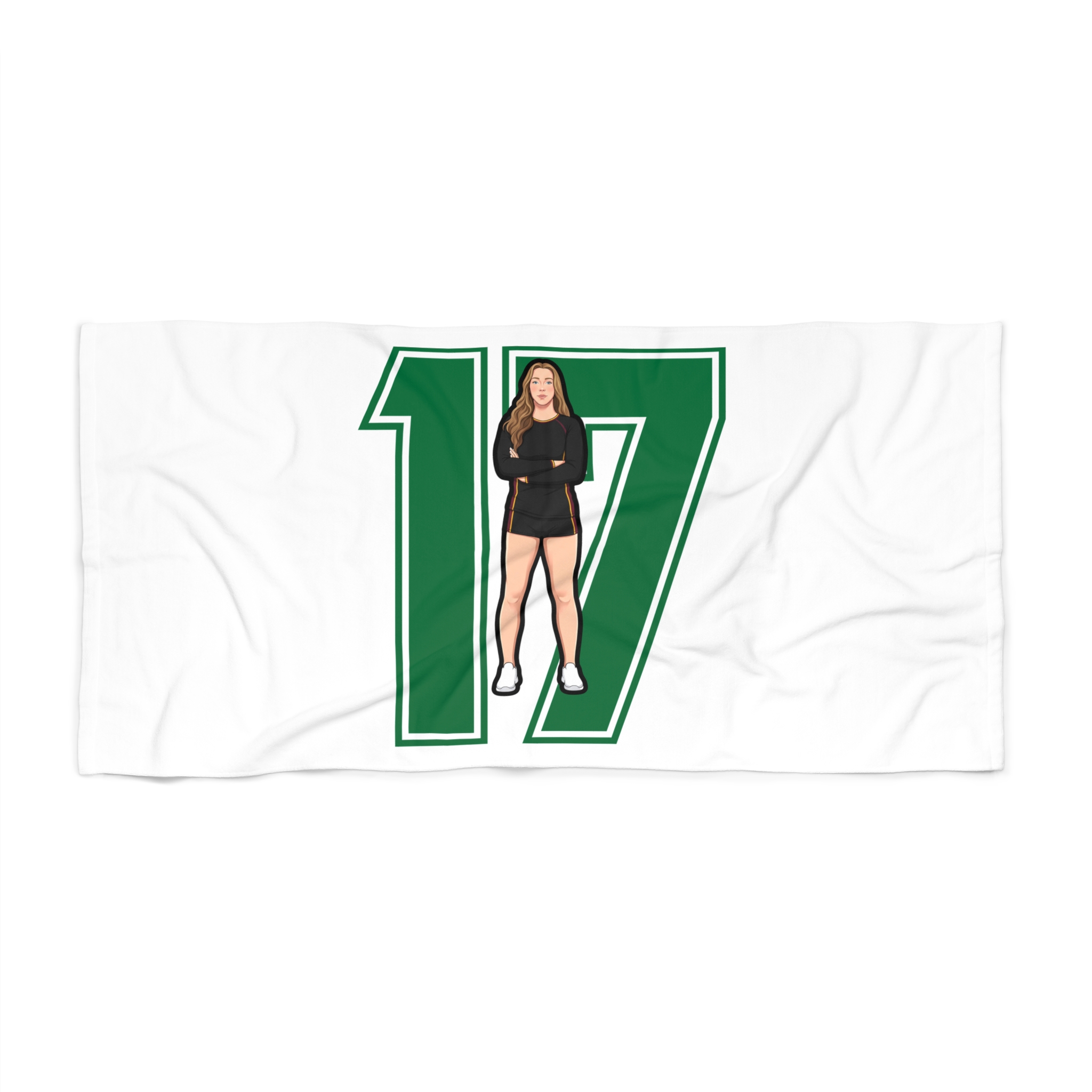 Beach Towel — character_number in Classic