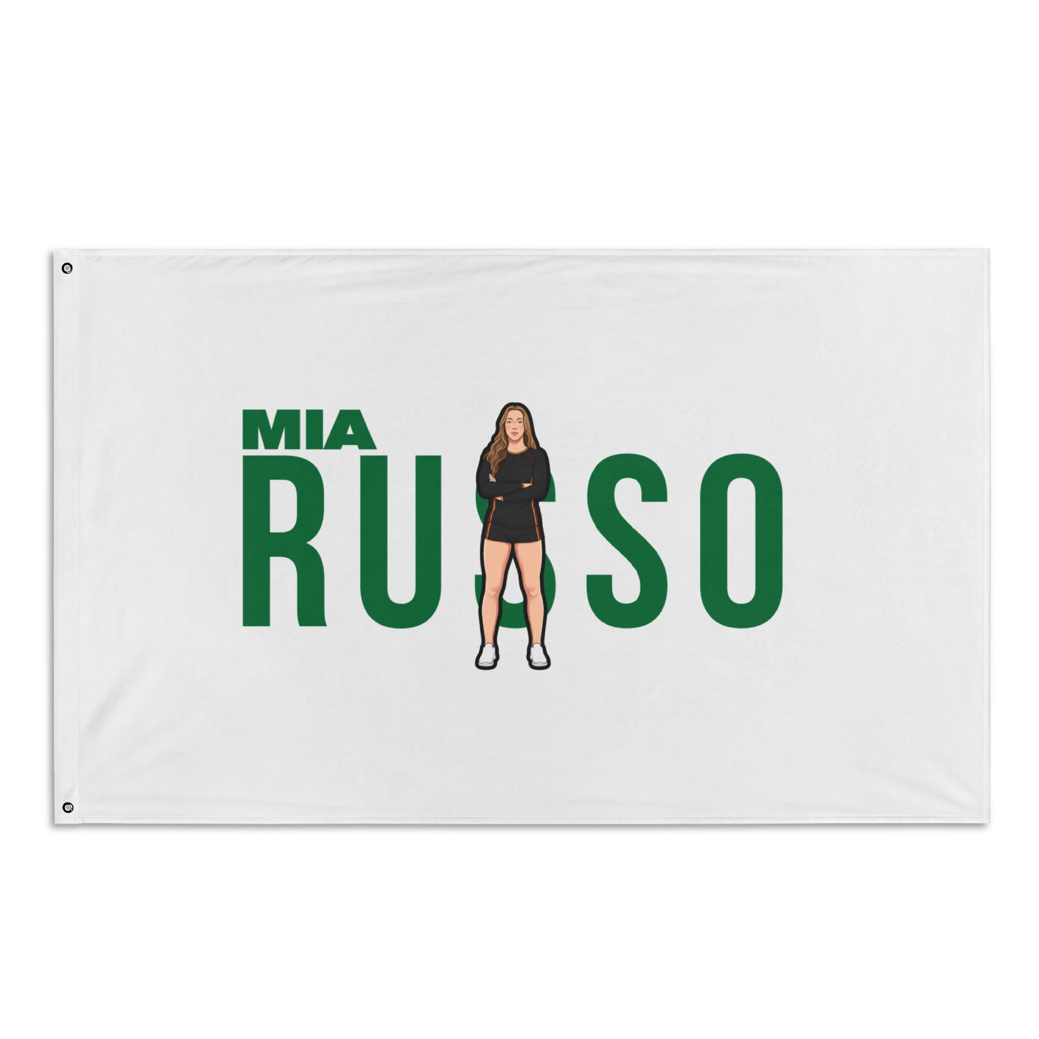 Flag (35 × 56 in) — character_player_name in Classic