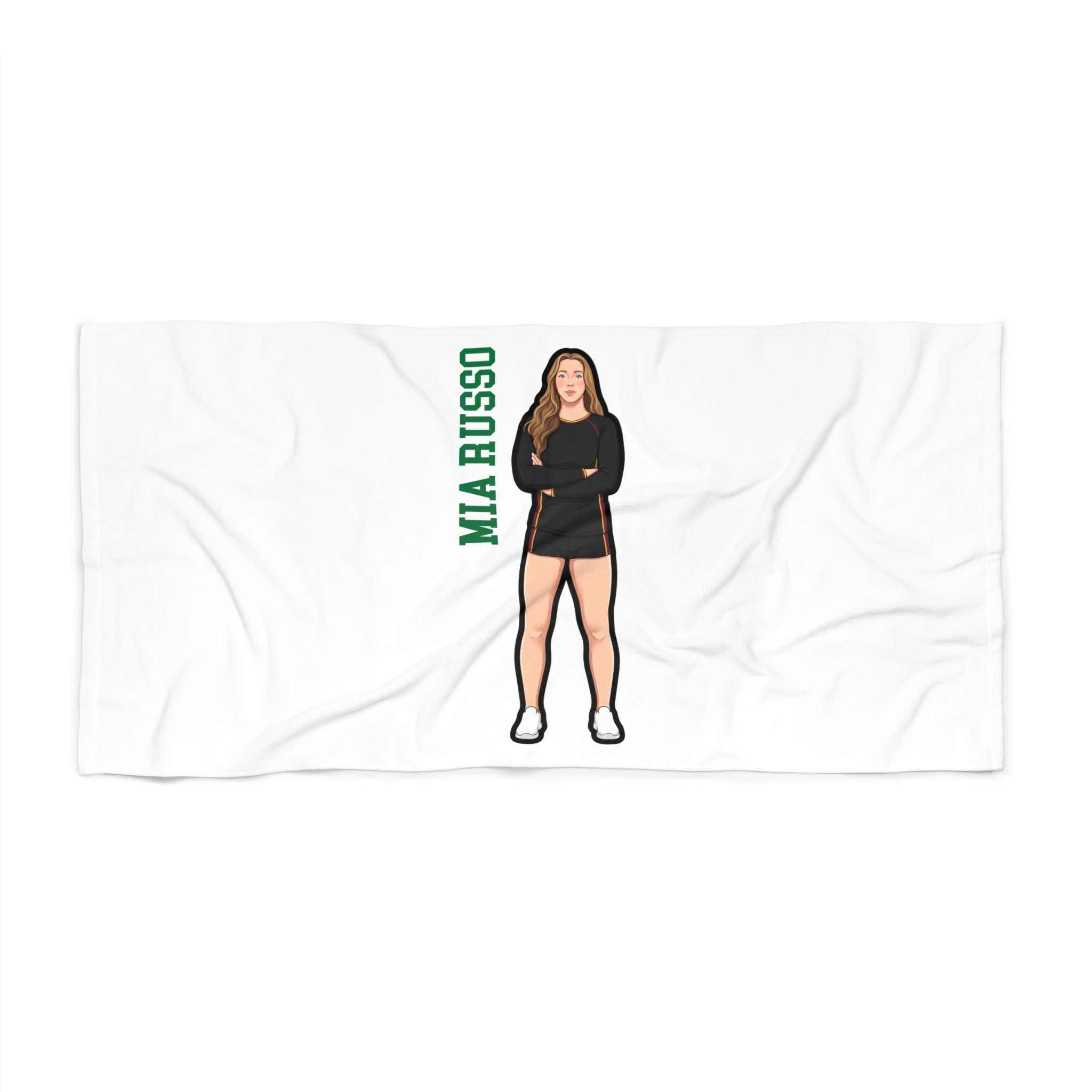 Beach Towel — character_name_vertical in Classic