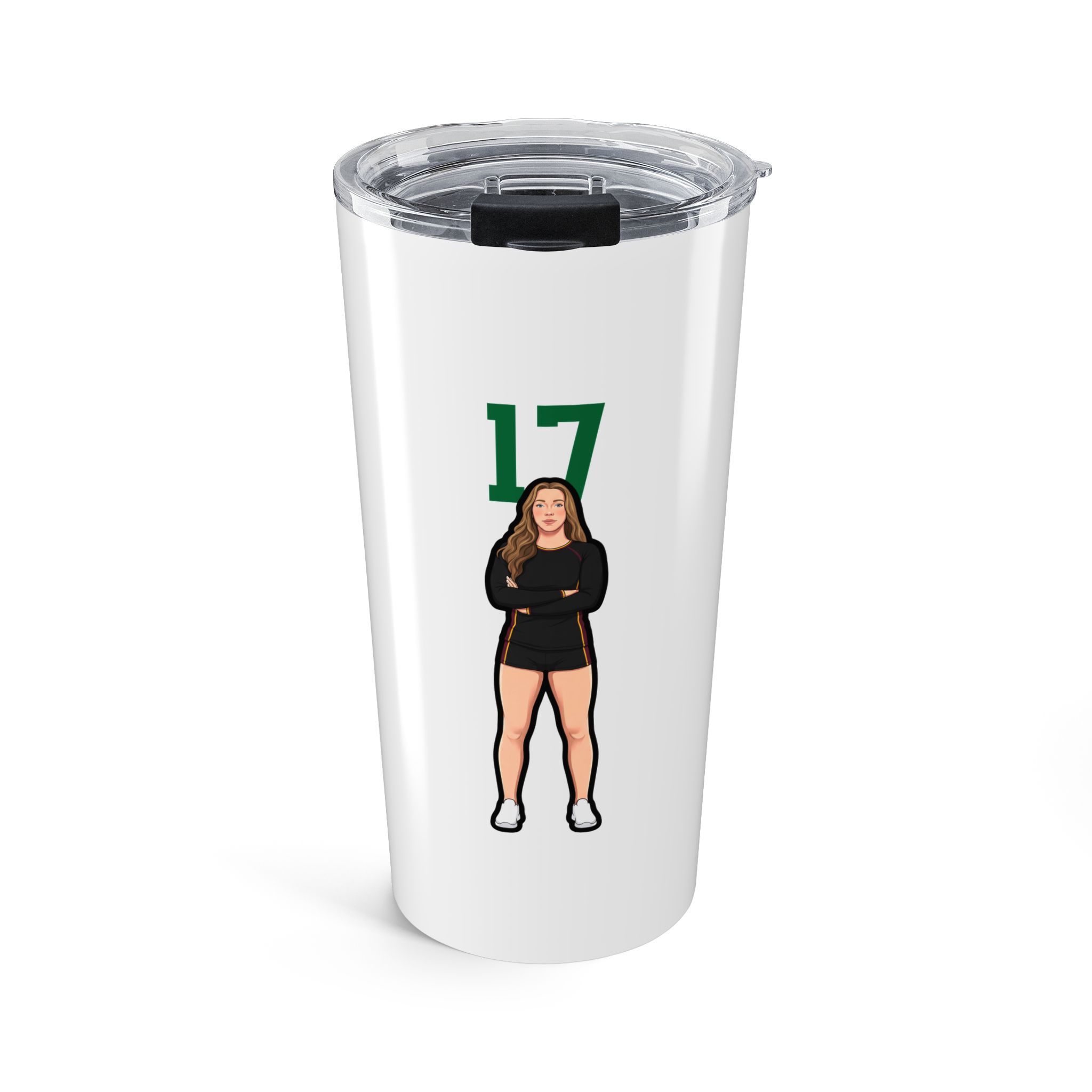 20oz Tumbler — character_number_top in Classic