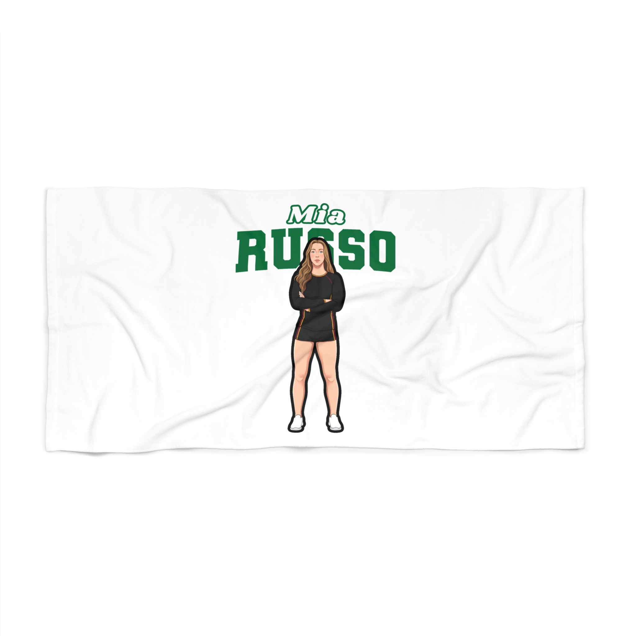 Beach Towel — character_name_arch in Classic