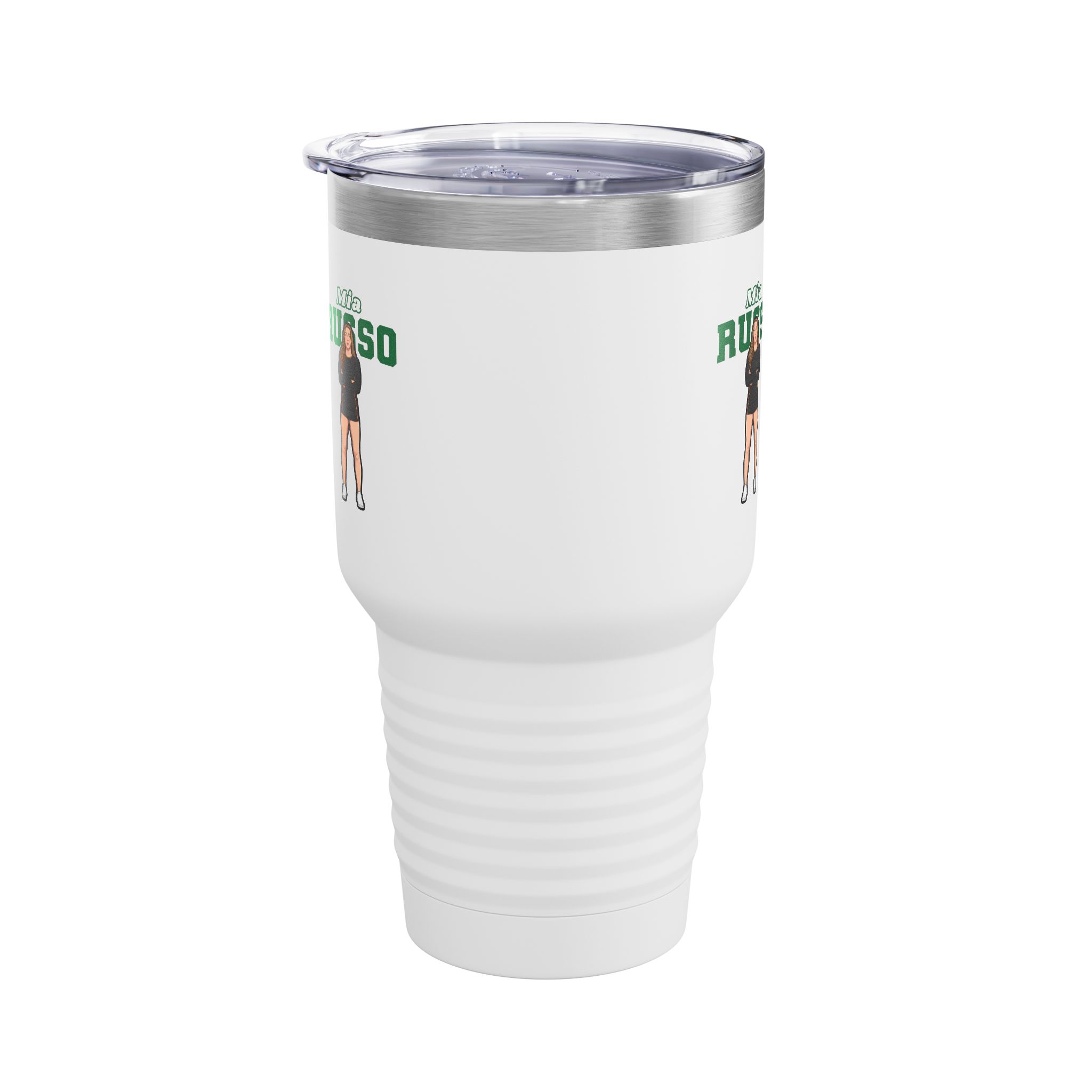 30oz Tumbler — character_name_arch in White