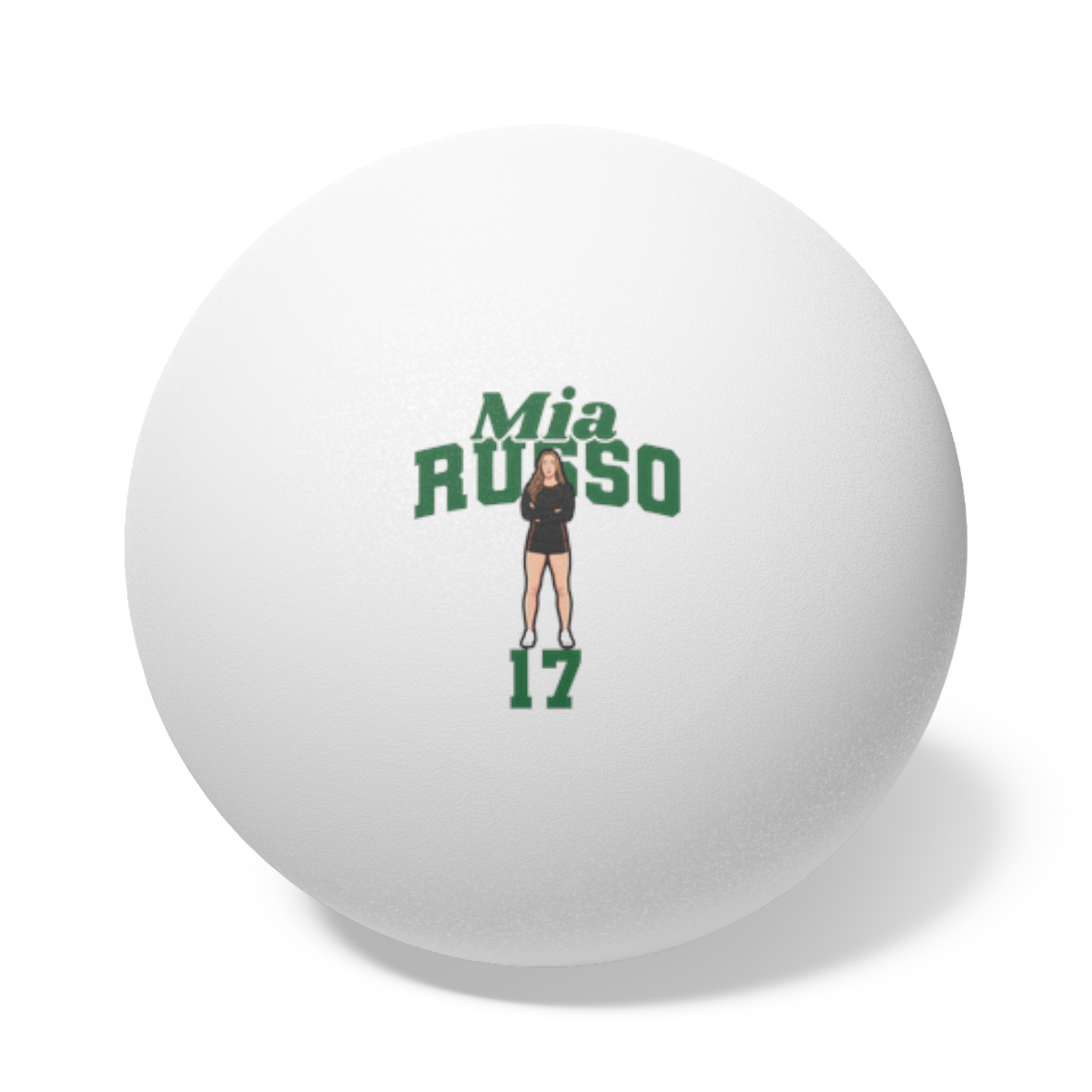Ping Pong Balls, 6 pcs — character_signature_arch in White