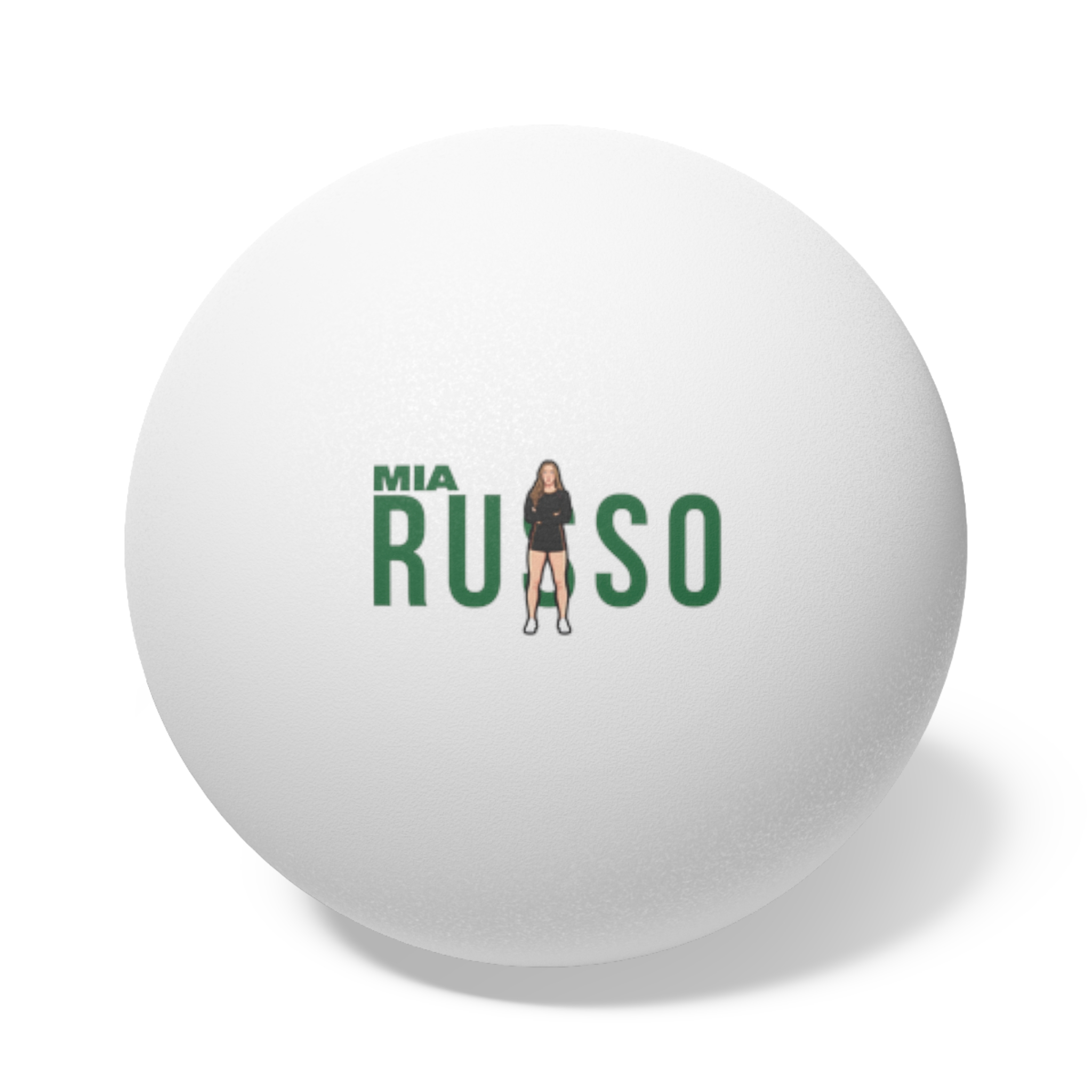 Ping Pong Balls, 6 pcs — character_player_name in White