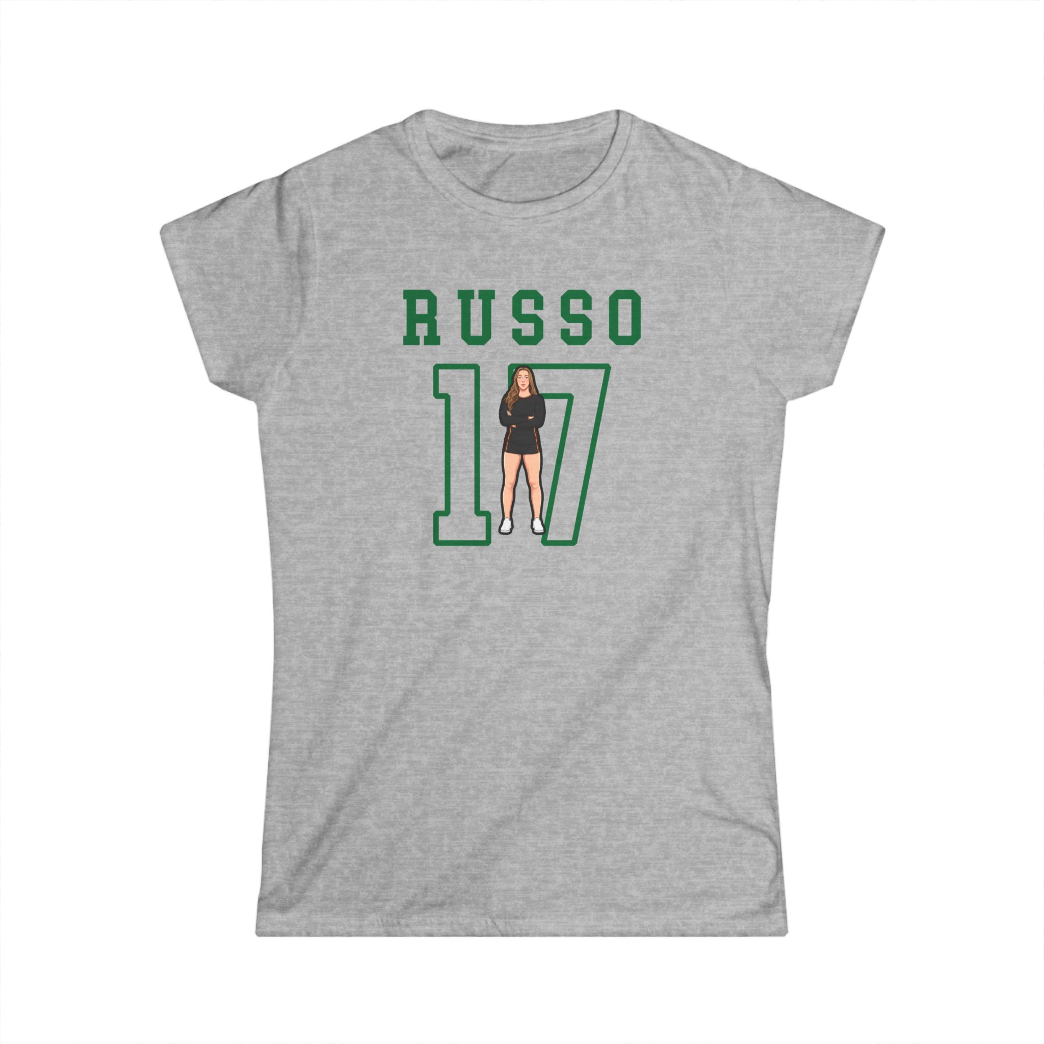 Women's Softstyle Tee — character_shirsey in Grey