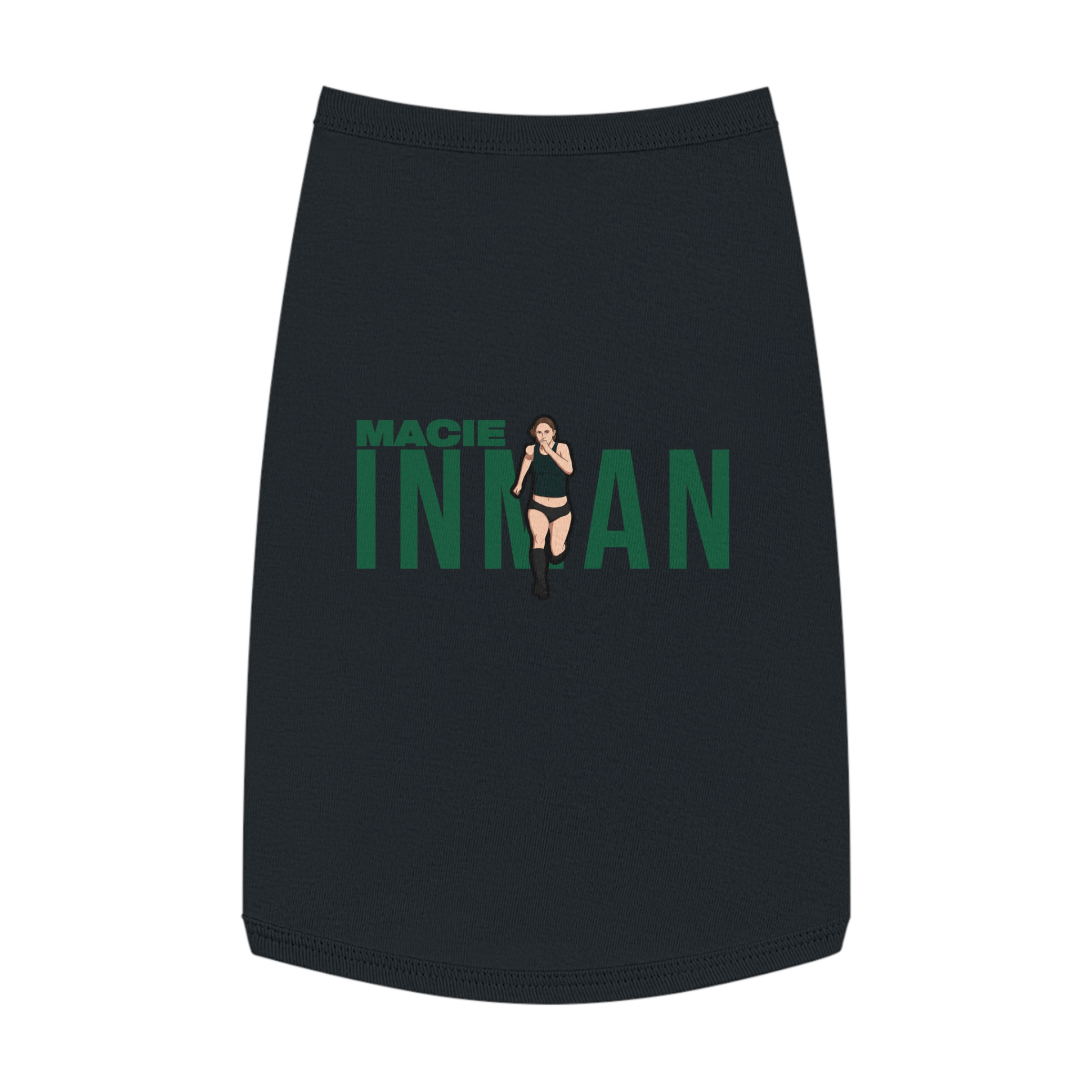 Pet Tank Top — character_player_name in White