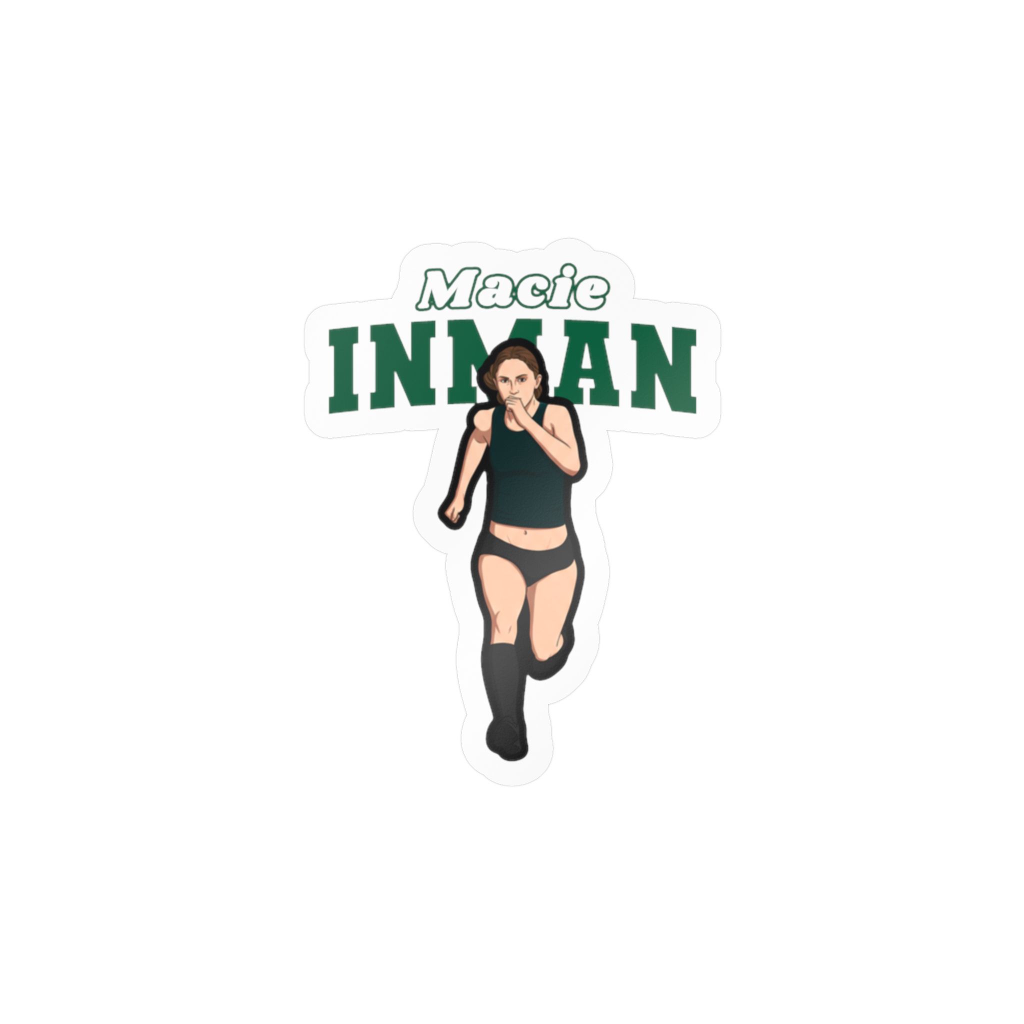 Vinyl Sticker — character_name_arch in Classic
